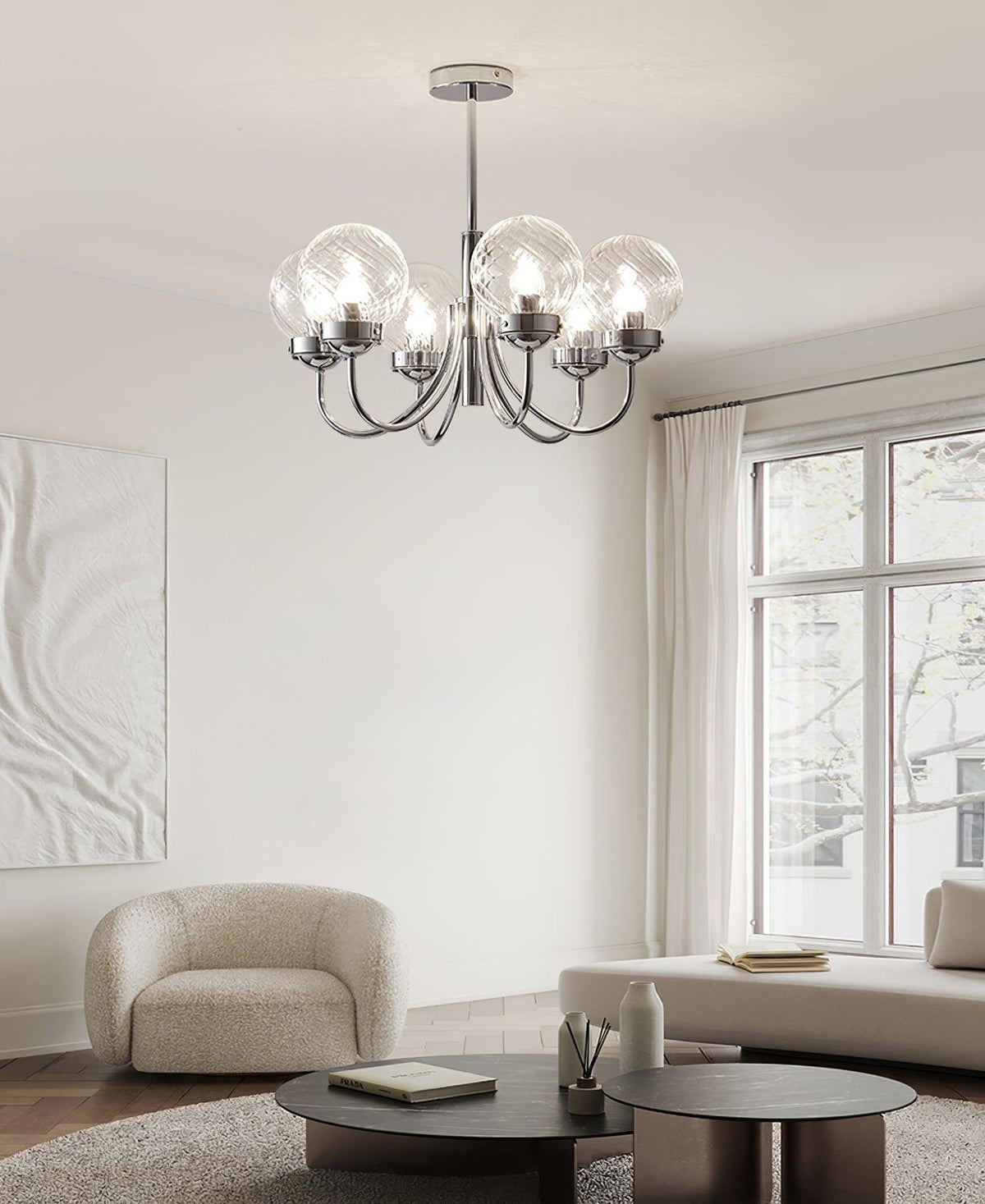 Armiriel Elegance Nordic Glass Chandelier