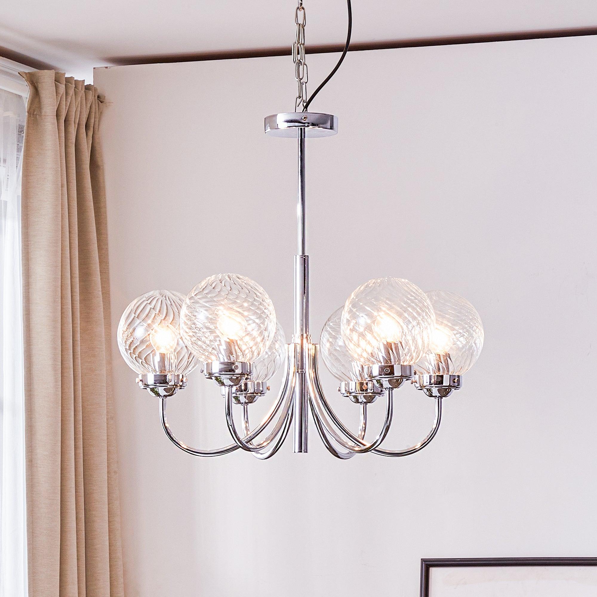 Armiriel Elegance Nordic Glass Chandelier