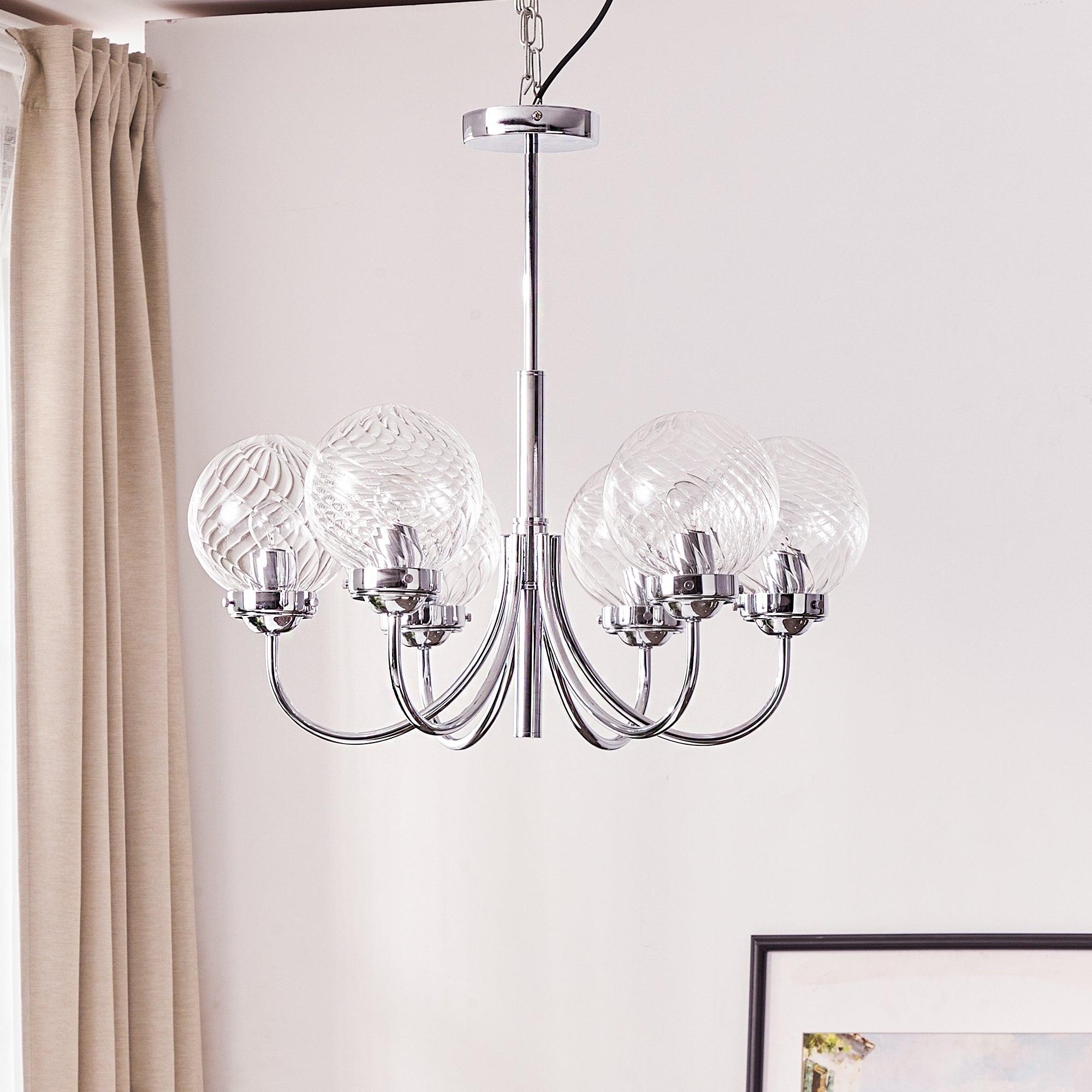 Armiriel Elegance Nordic Glass Chandelier