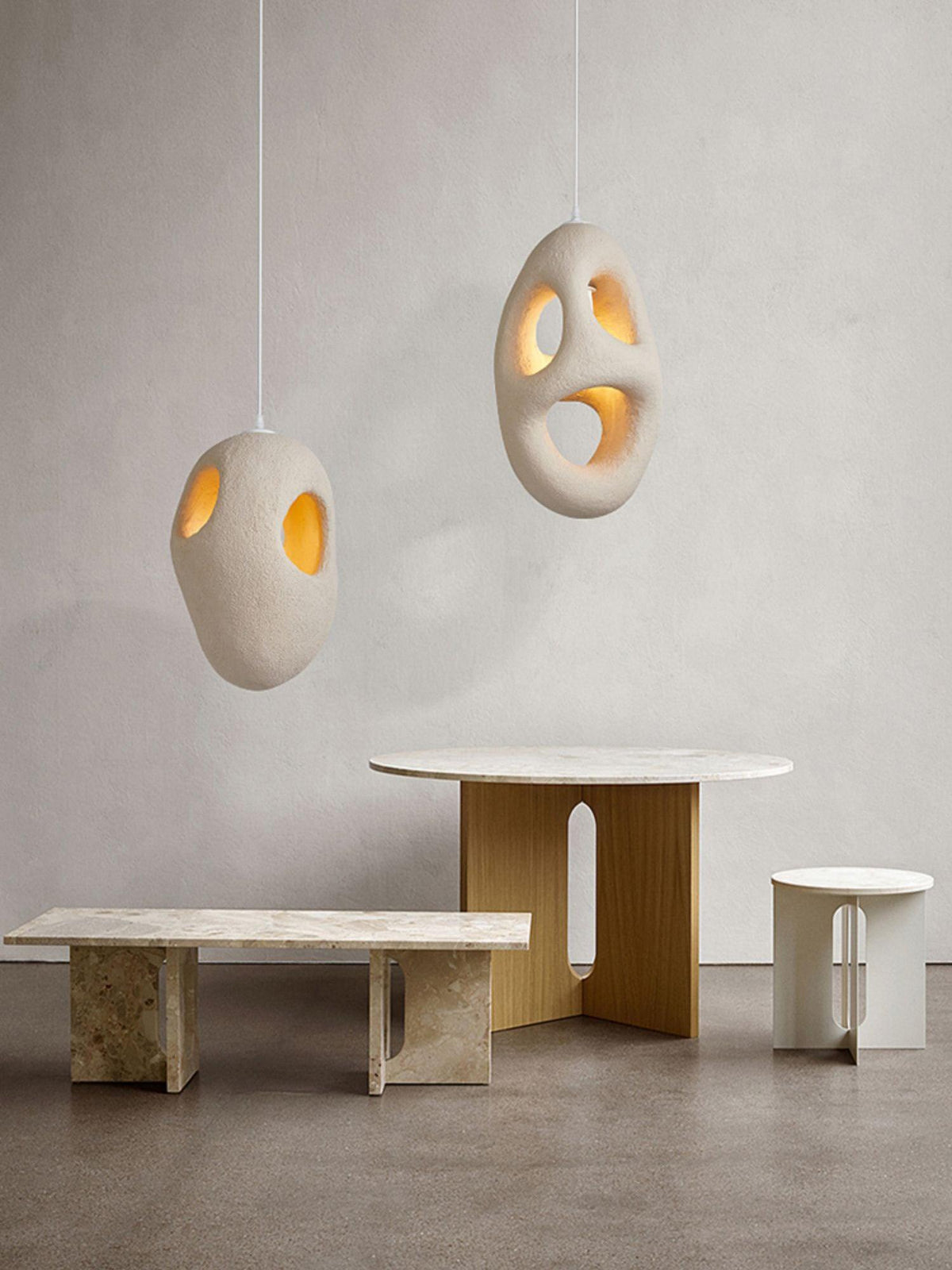Evenu Beige Artistic Pendant Lamp