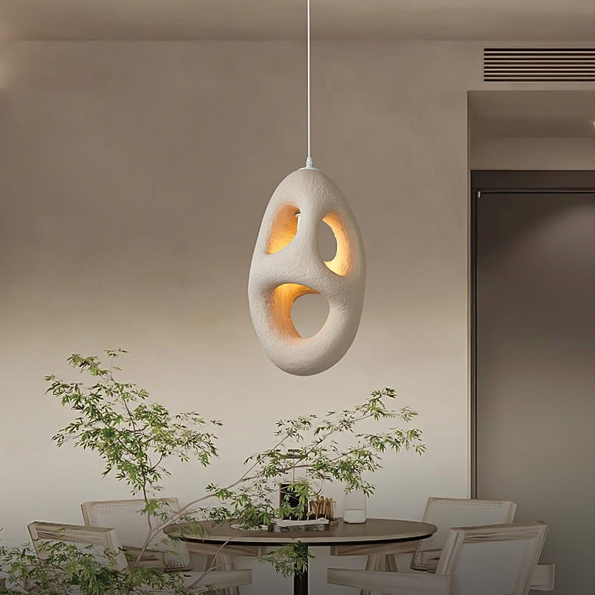 Evenu Beige Artistic Pendant Lamp