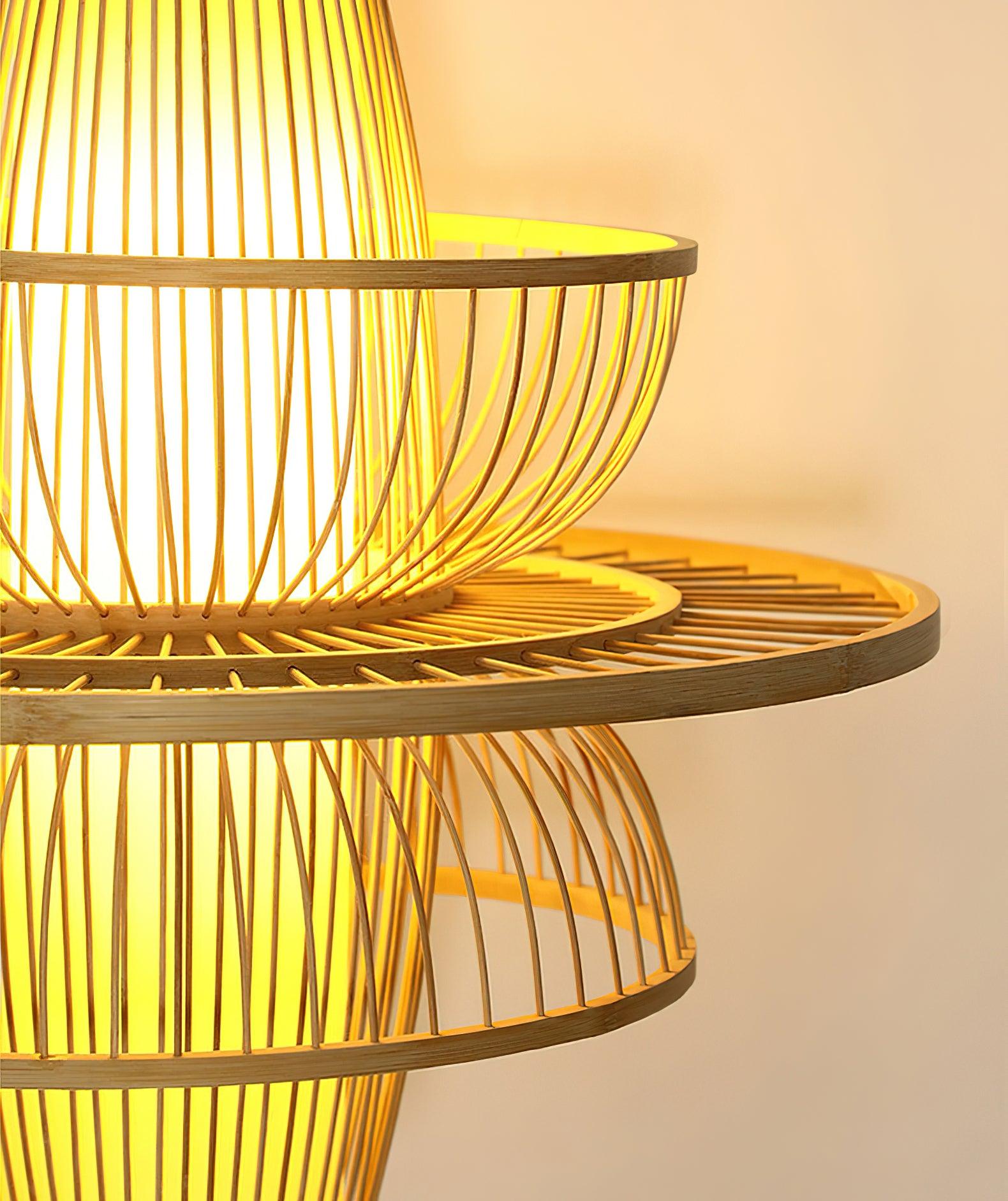 Gsplen Handmade Sigyn Bamboo Pendant Lamp