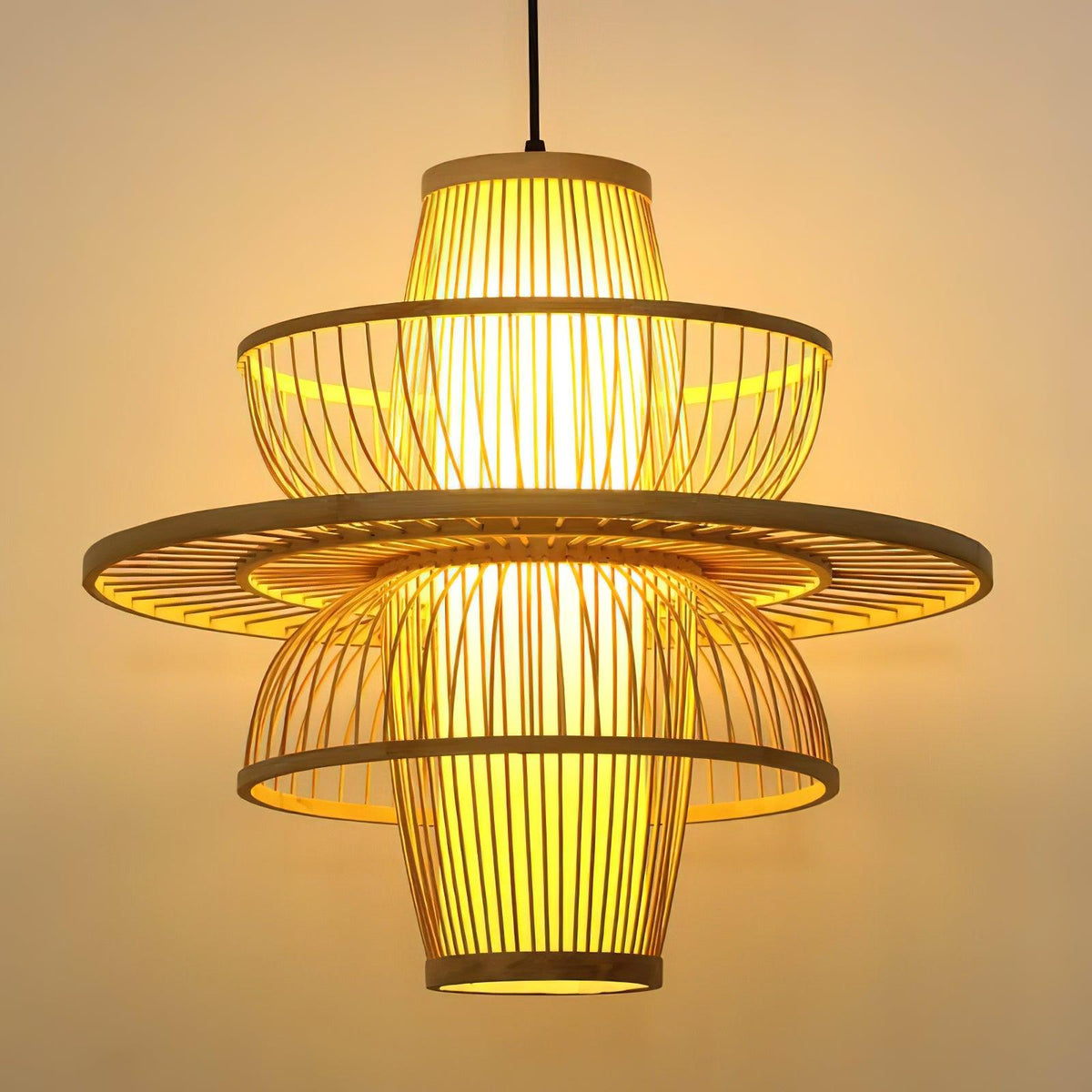 Gsplen Handmade Sigyn Bamboo Pendant Lamp