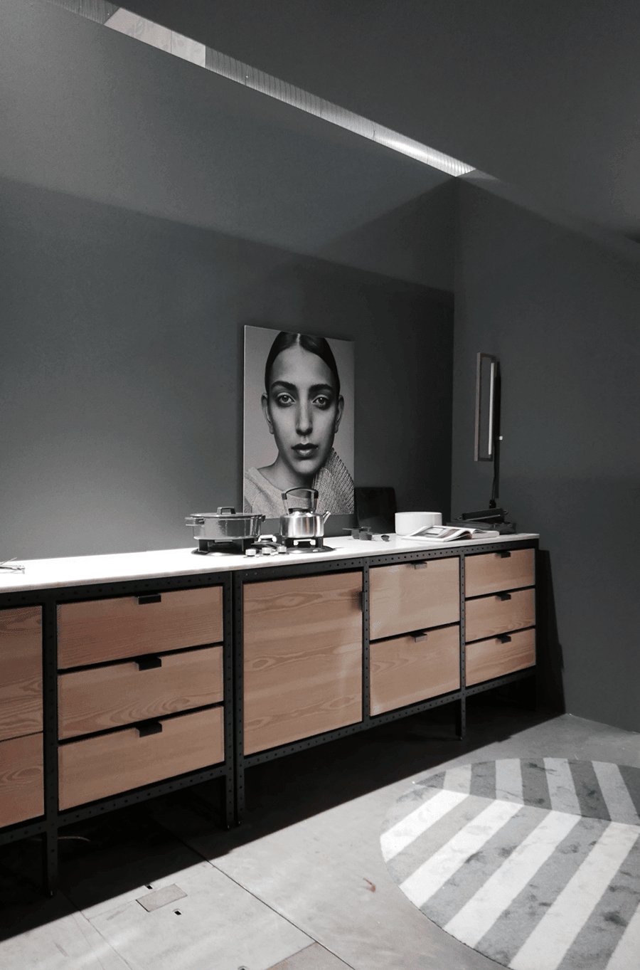 Lumase Glass Minimalist Floor Lamp