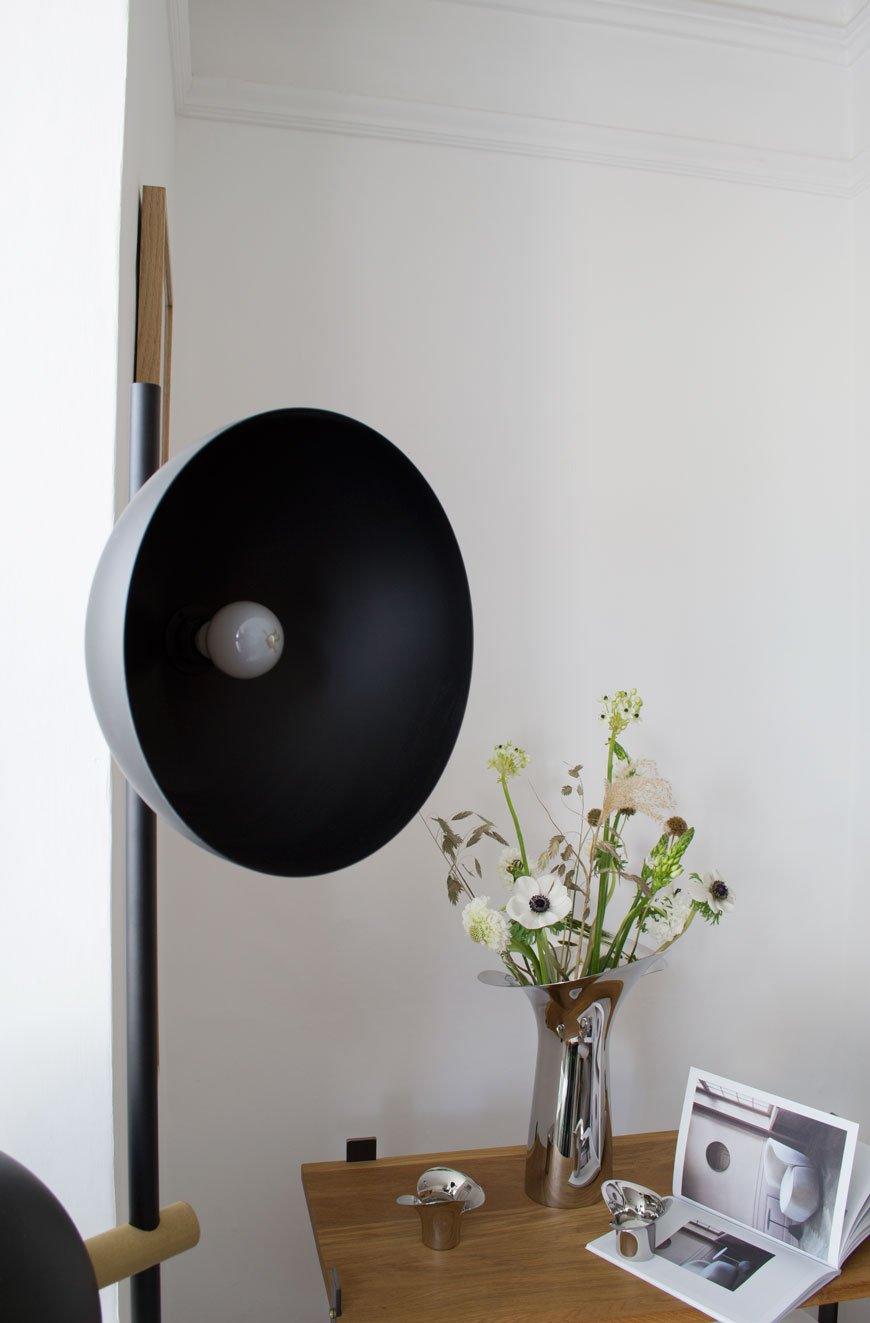 Lumase Glass Minimalist Floor Lamp