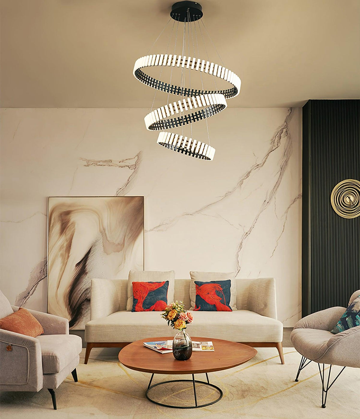 Rivo Stylis Hanging LED Chandelier
