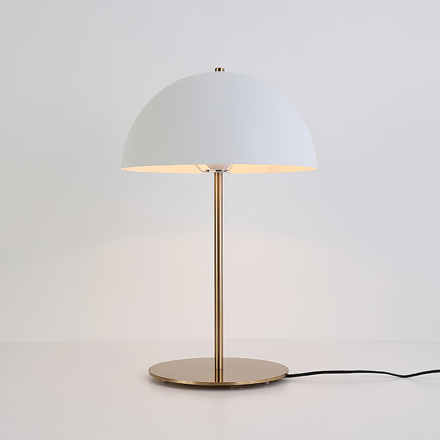 Zephen Acrylic Scandinavian Table Lamp - Neutral Decor