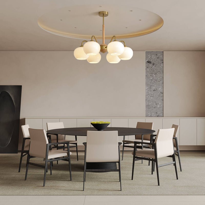 Elyra Elegant Wood Chandelier