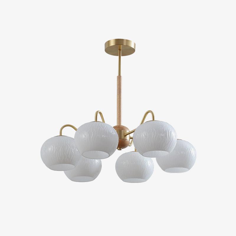 Elyra Elegant Wood Chandelier