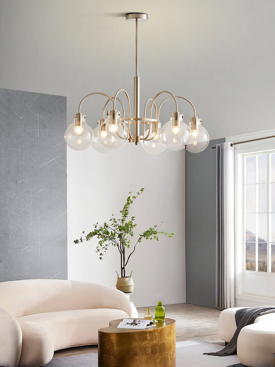 Verinyra Premium Nordic Art Glass Chandelier