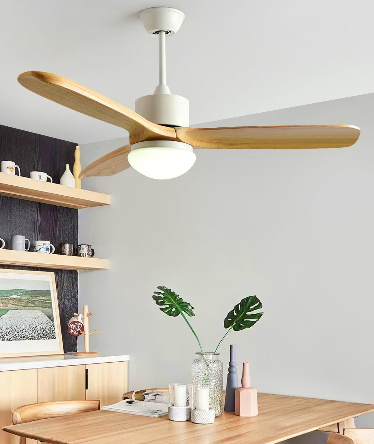 Norirora Elegance Natural Ceiling Fan Light