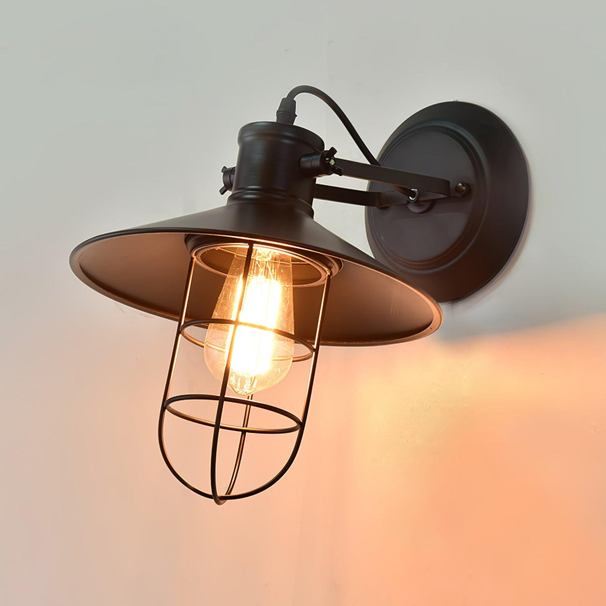 Eiraniella Abnormal Harbour Industrial Glass Wall Light
