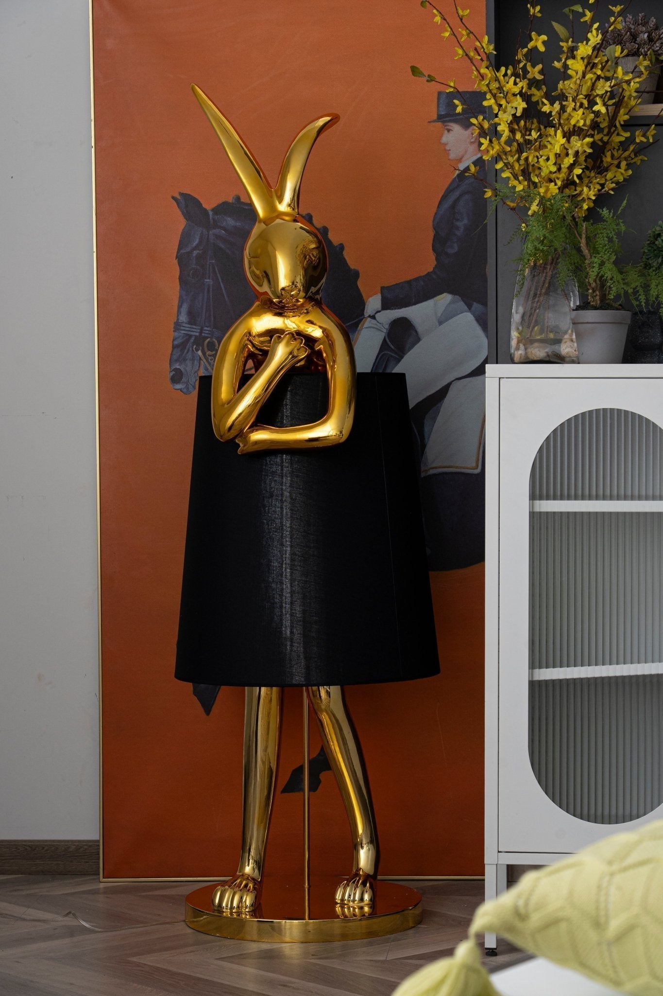 Sedr Luxurious Hare Silhouette Floor Lamp