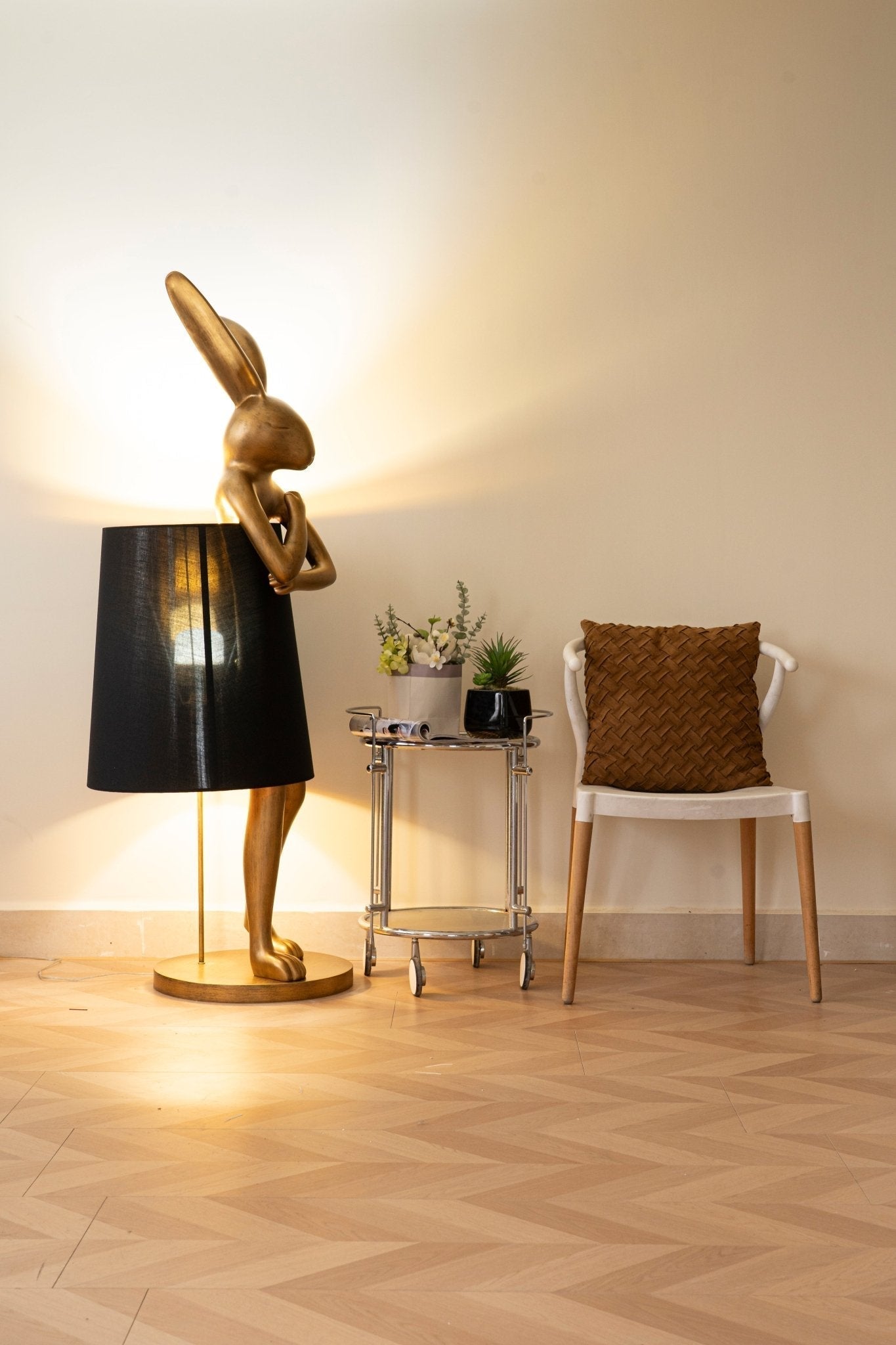Sedr Luxurious Hare Silhouette Floor Lamp