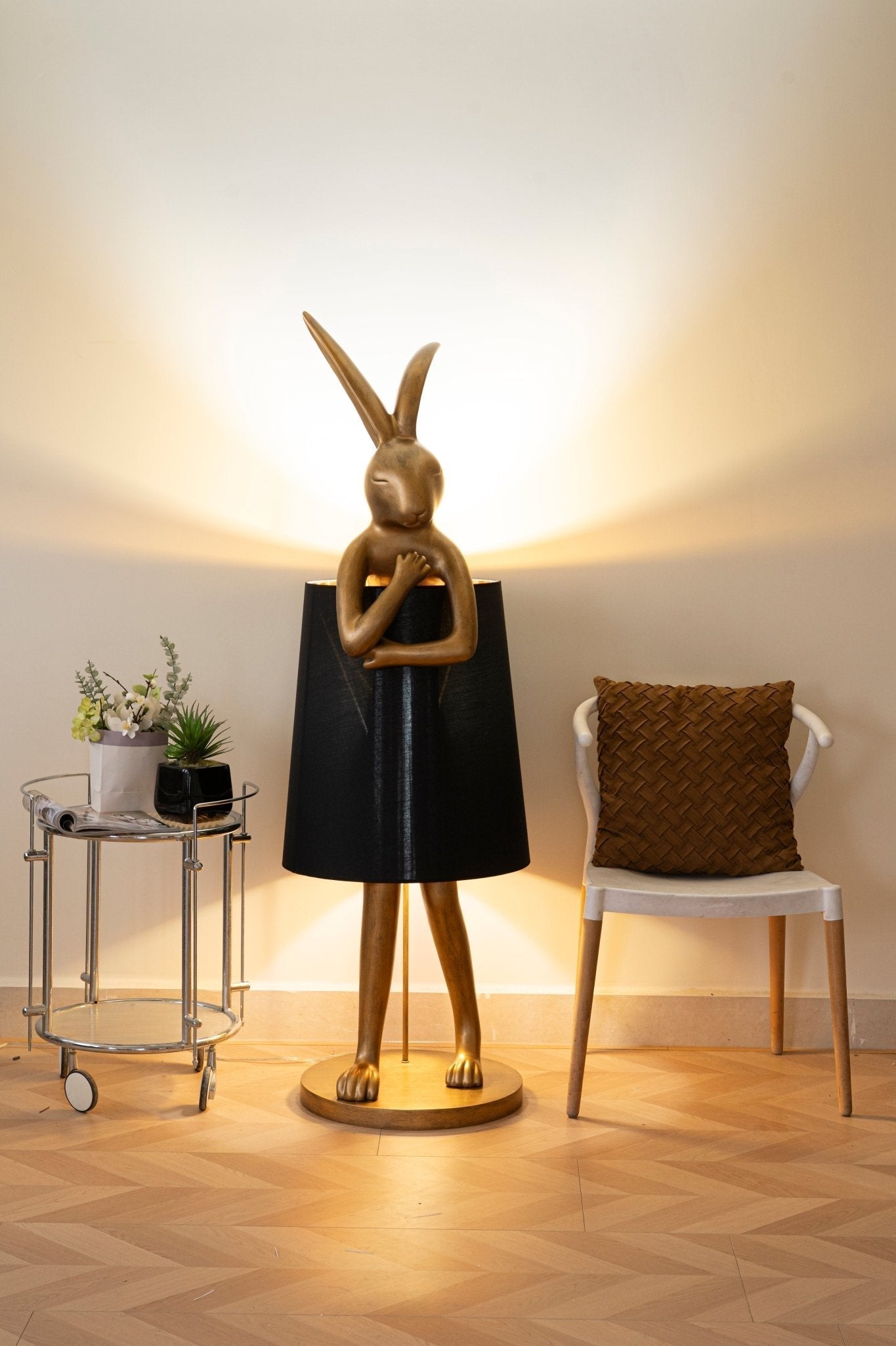 Sedr Luxurious Hare Silhouette Floor Lamp