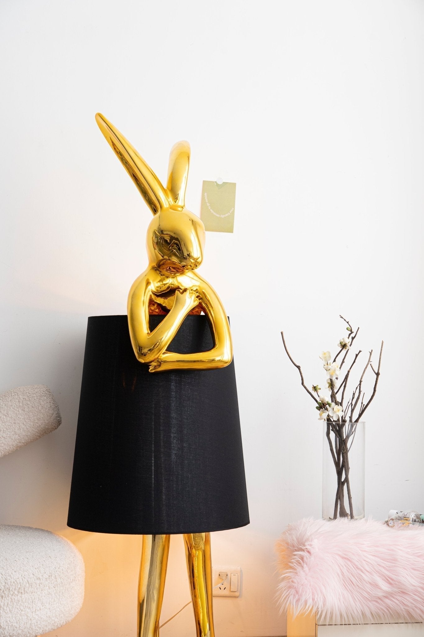 Sedr Luxurious Hare Silhouette Floor Lamp