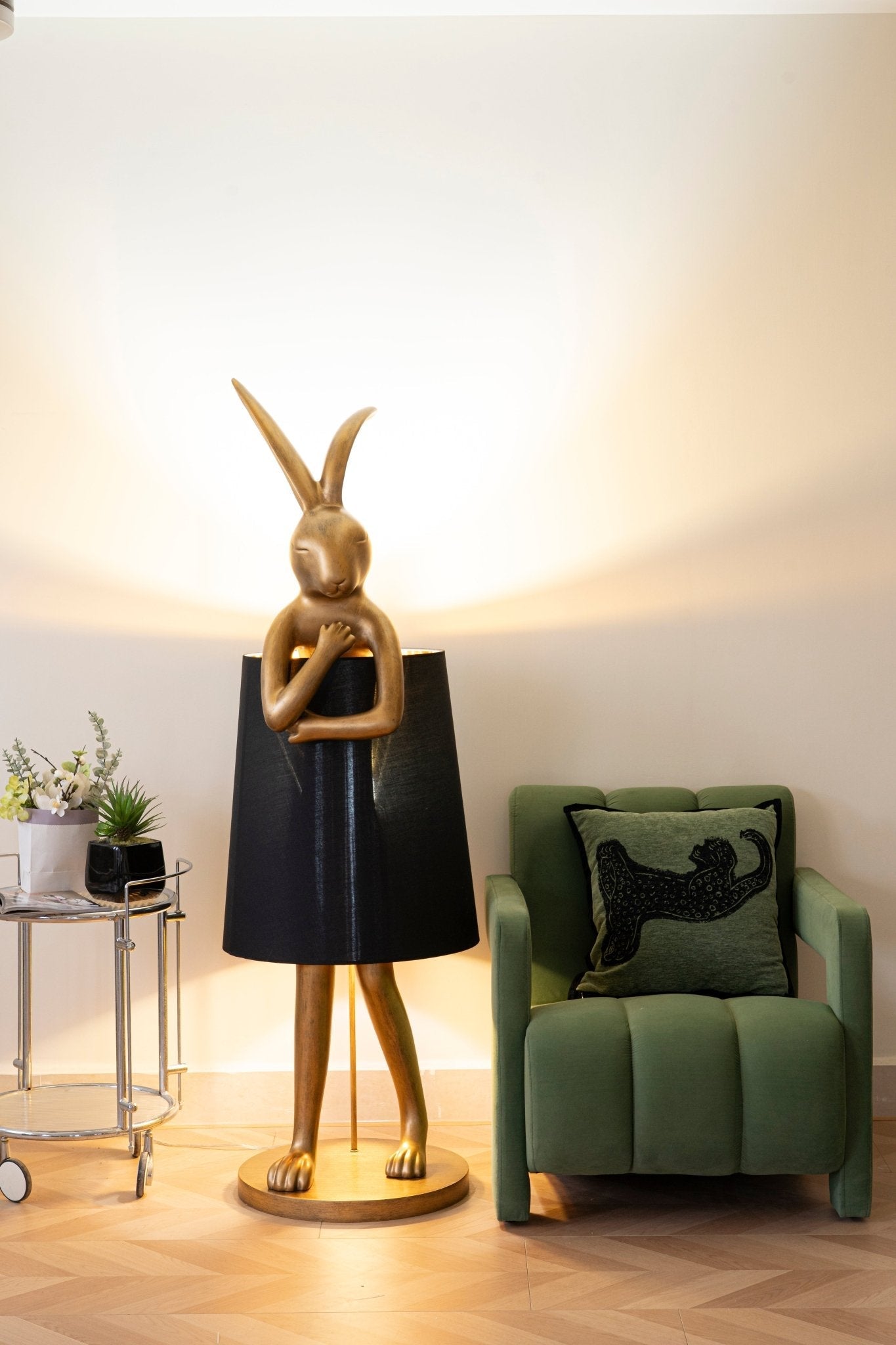 Sedr Luxurious Hare Silhouette Floor Lamp