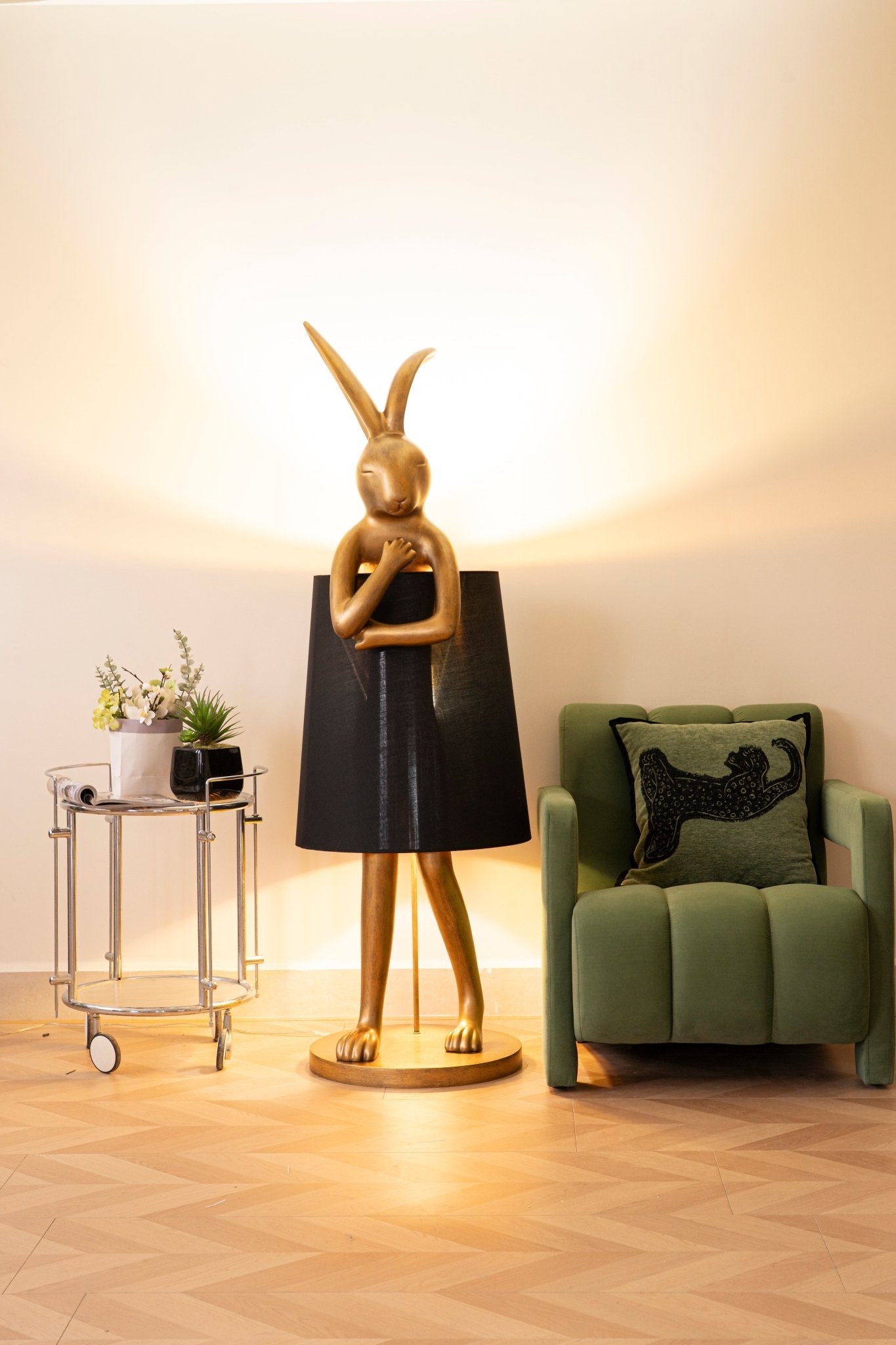 Sedr Luxurious Hare Silhouette Floor Lamp