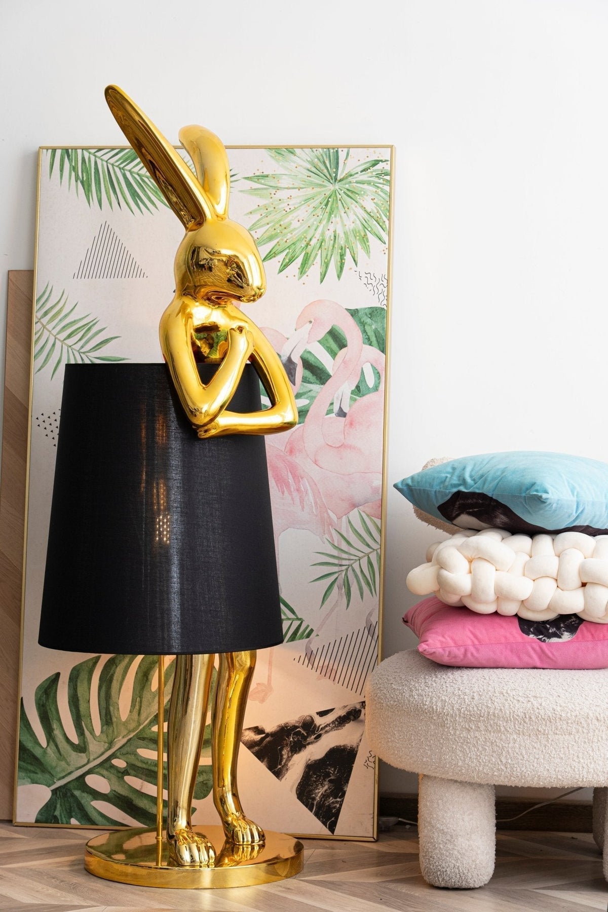 Sedr Luxurious Hare Silhouette Floor Lamp