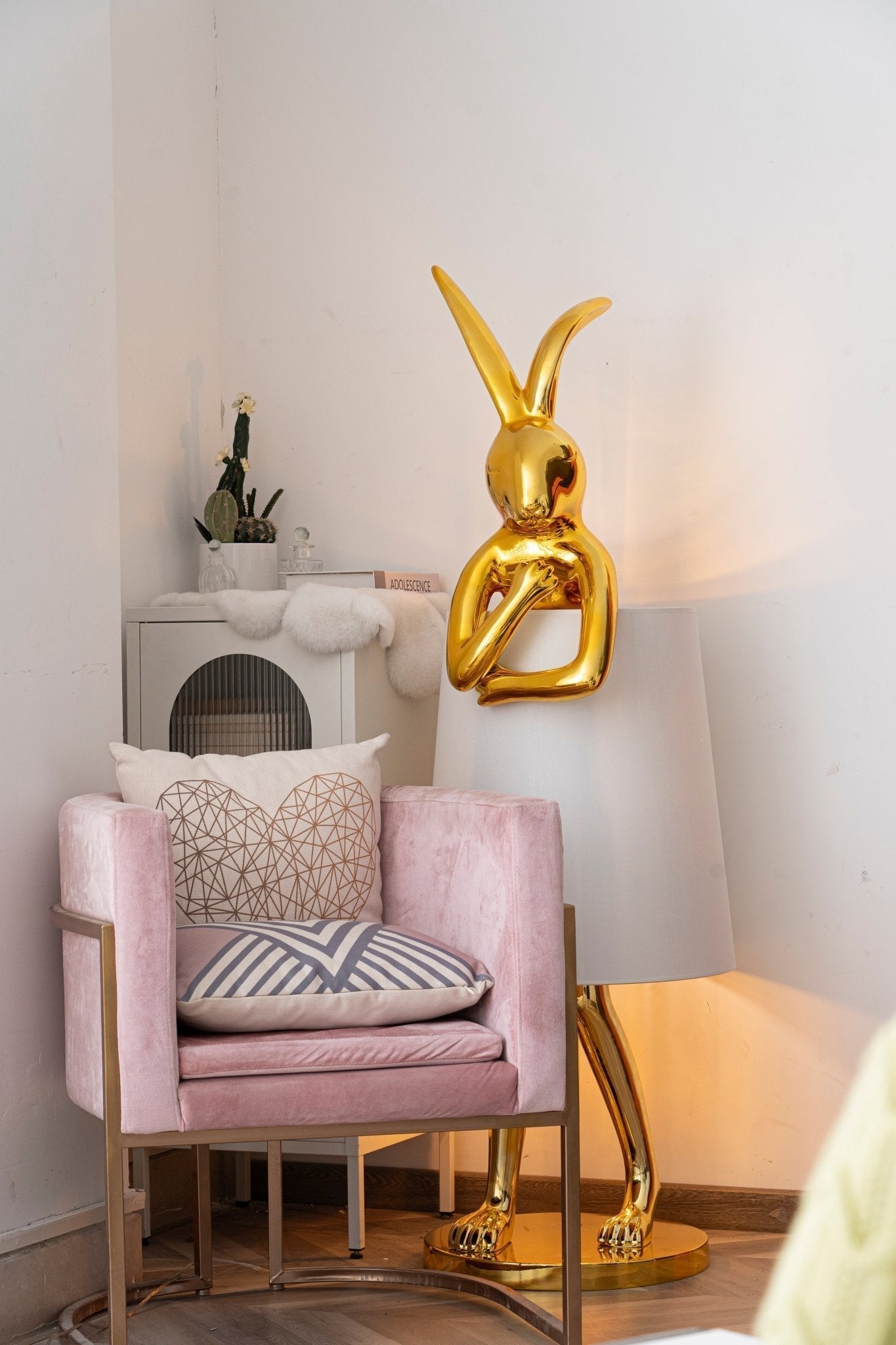 Sedr Luxurious Hare Silhouette Floor Lamp