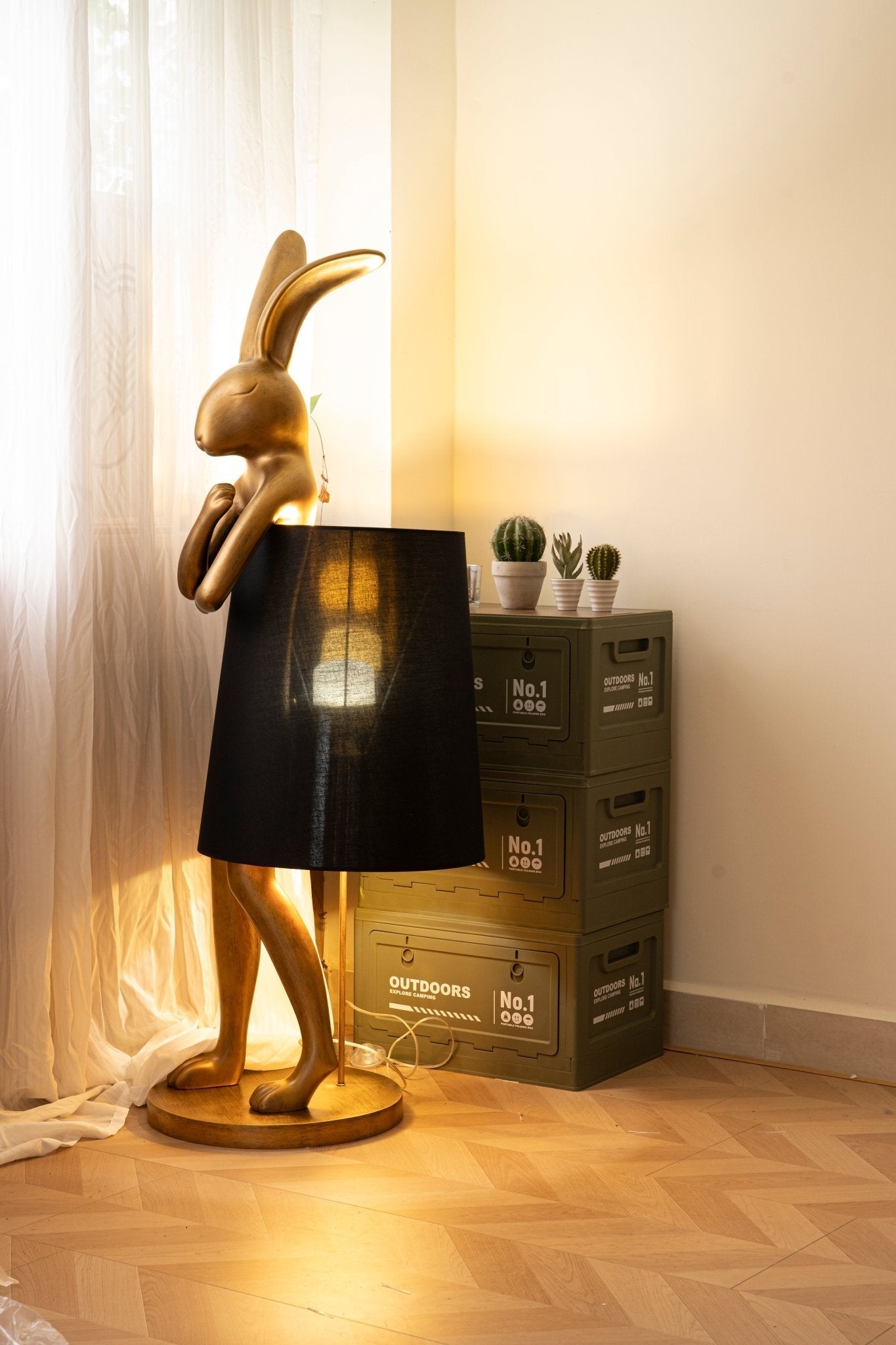 Sedr Luxurious Hare Silhouette Floor Lamp