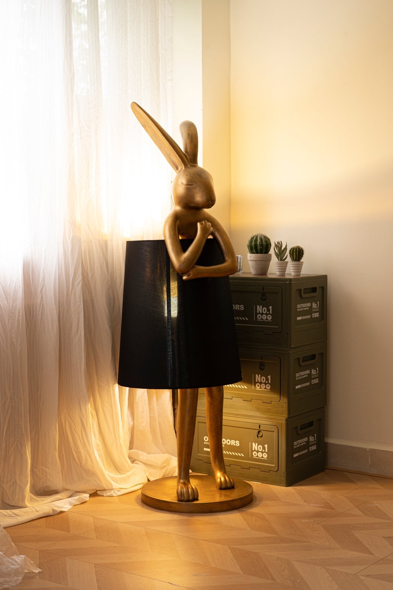 Sedr Luxurious Hare Silhouette Floor Lamp