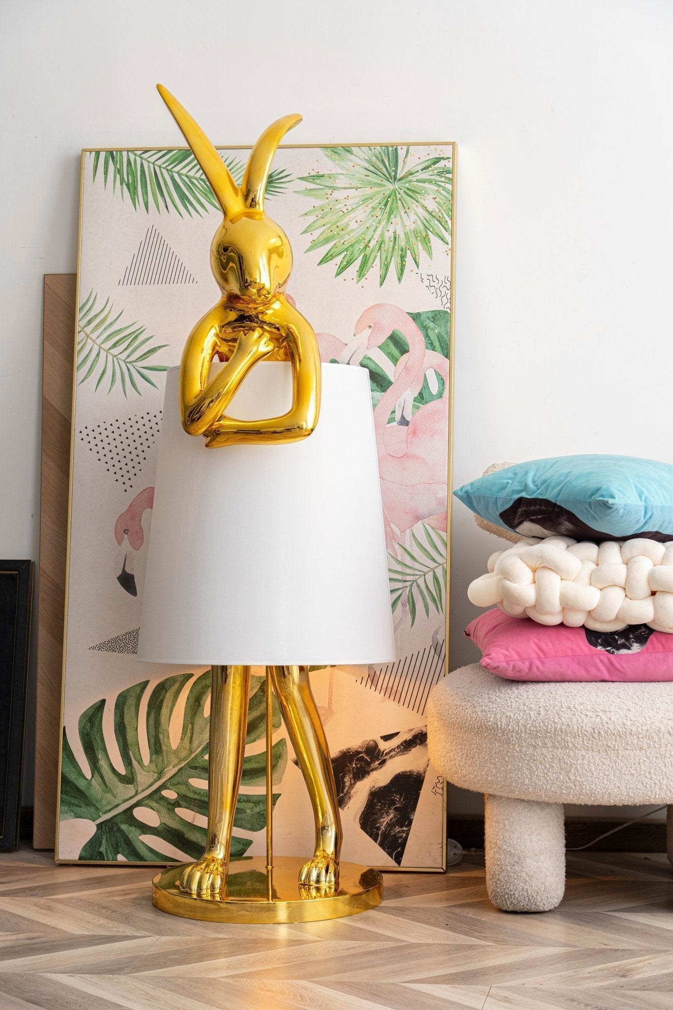 Sedr Luxurious Hare Silhouette Floor Lamp