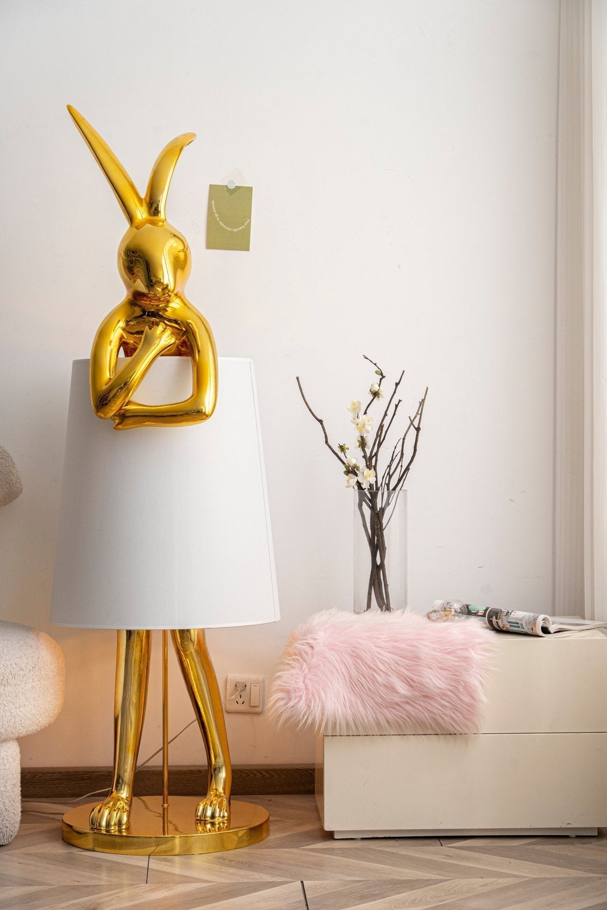 Sedr Luxurious Hare Silhouette Floor Lamp