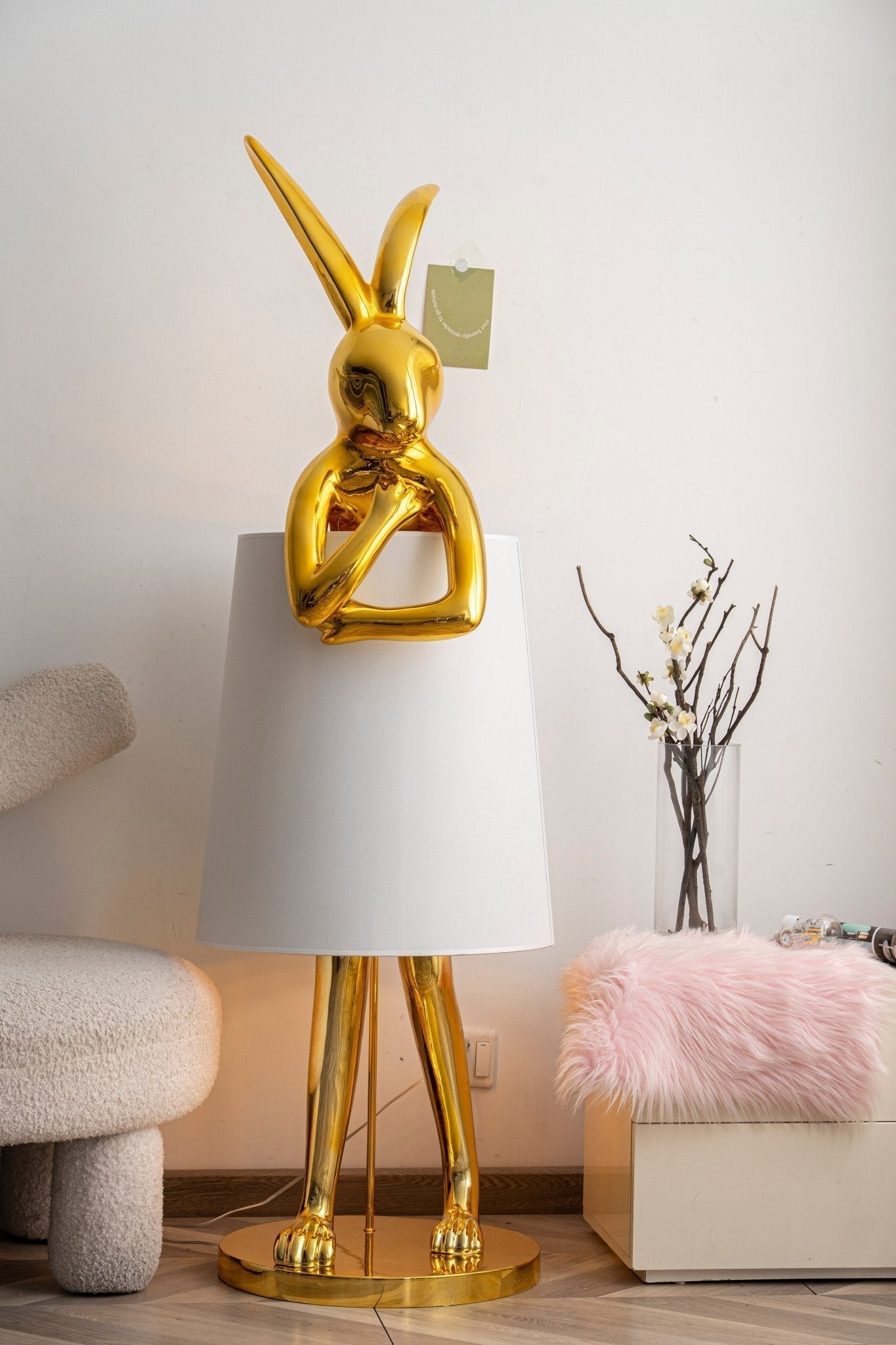 Sedr Luxurious Hare Silhouette Floor Lamp