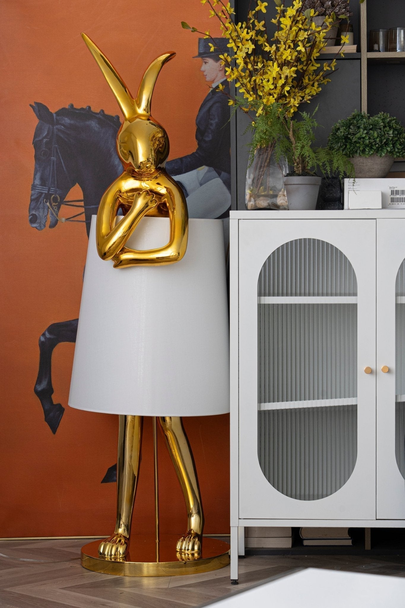 Sedr Luxurious Hare Silhouette Floor Lamp