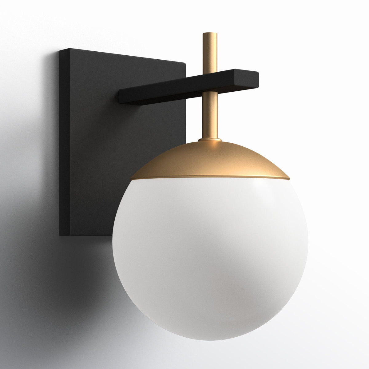 Ealior Modern Minimalist Globe Glass Sconce Wall lamp