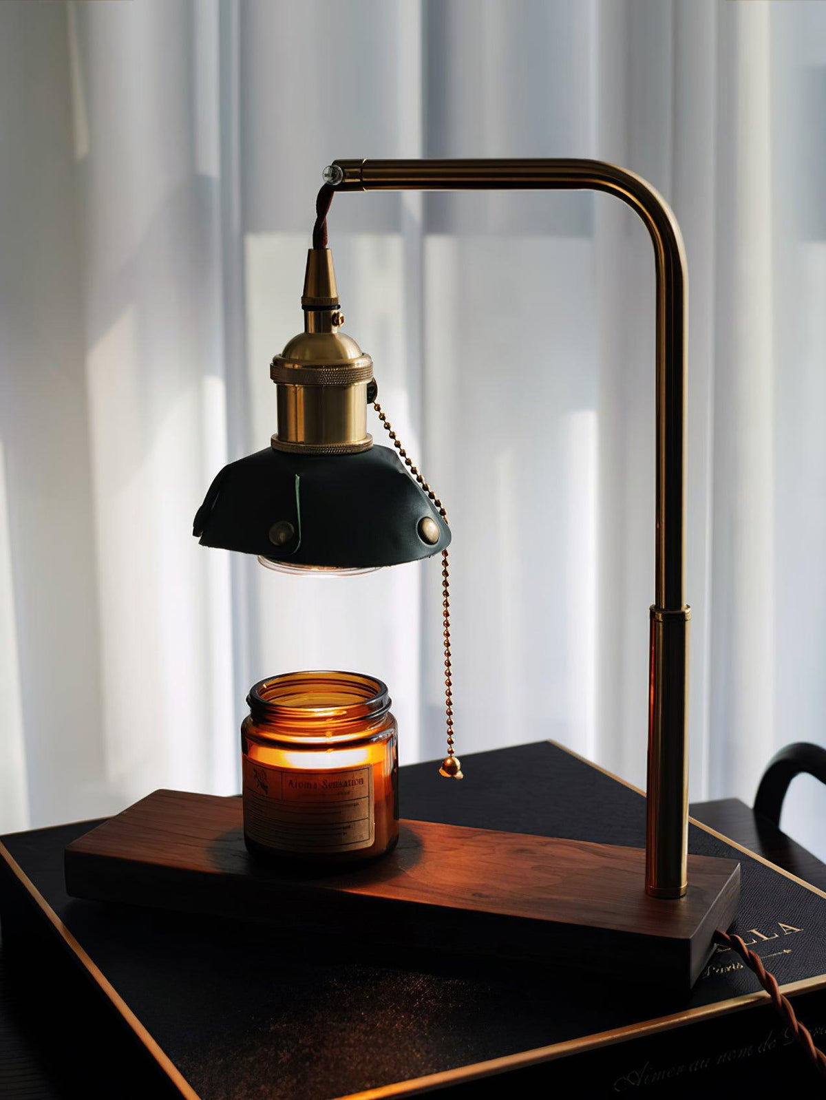 Clark Modern Wood Table Lamp