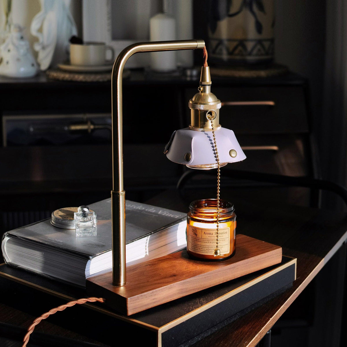 Clark Modern Wood Table Lamp