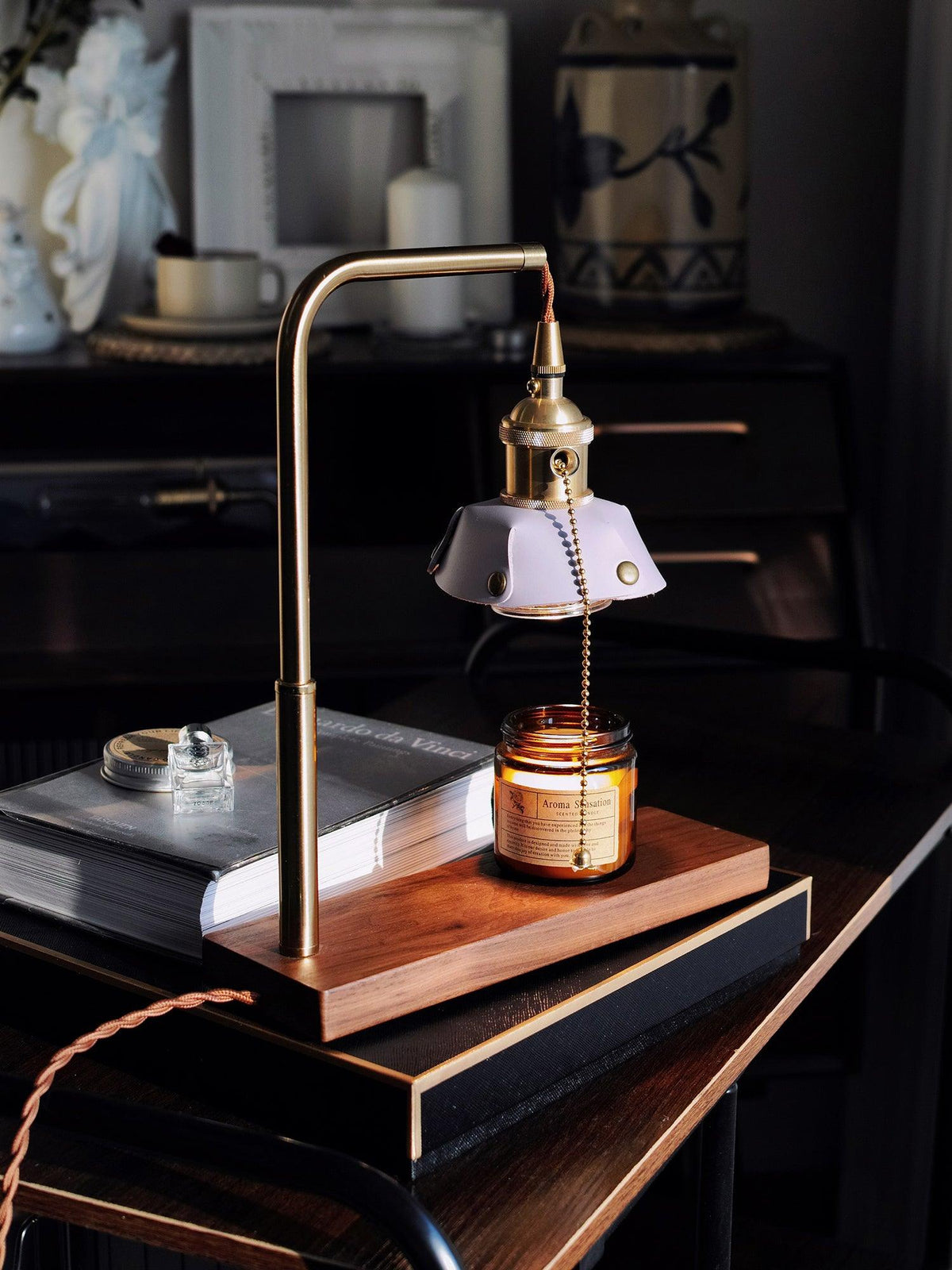 Clark Modern Wood Table Lamp