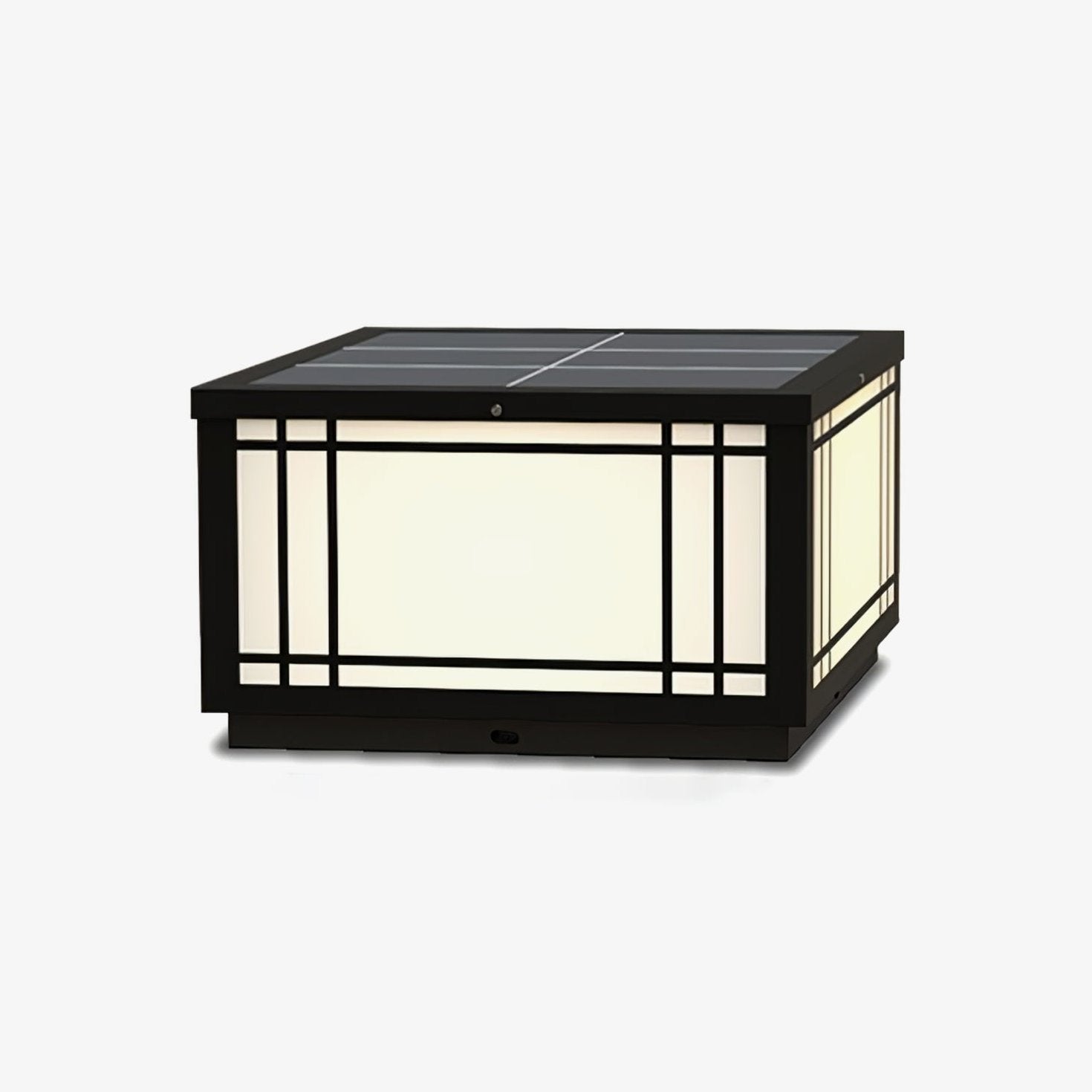 Harrison Classic Premium Solar Cube Outdoor Lamp