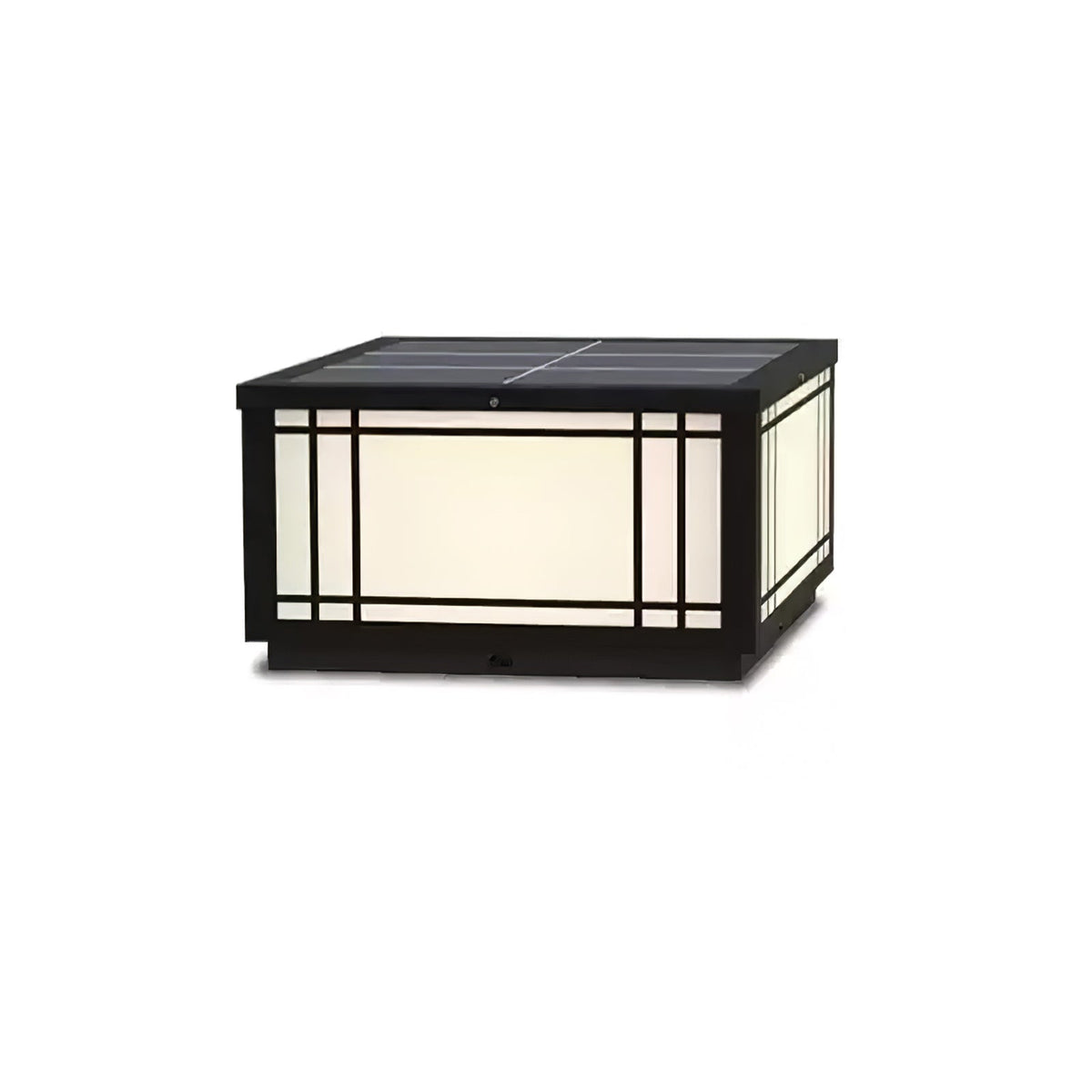 Harrison Classic Premium Solar Cube Outdoor Lamp