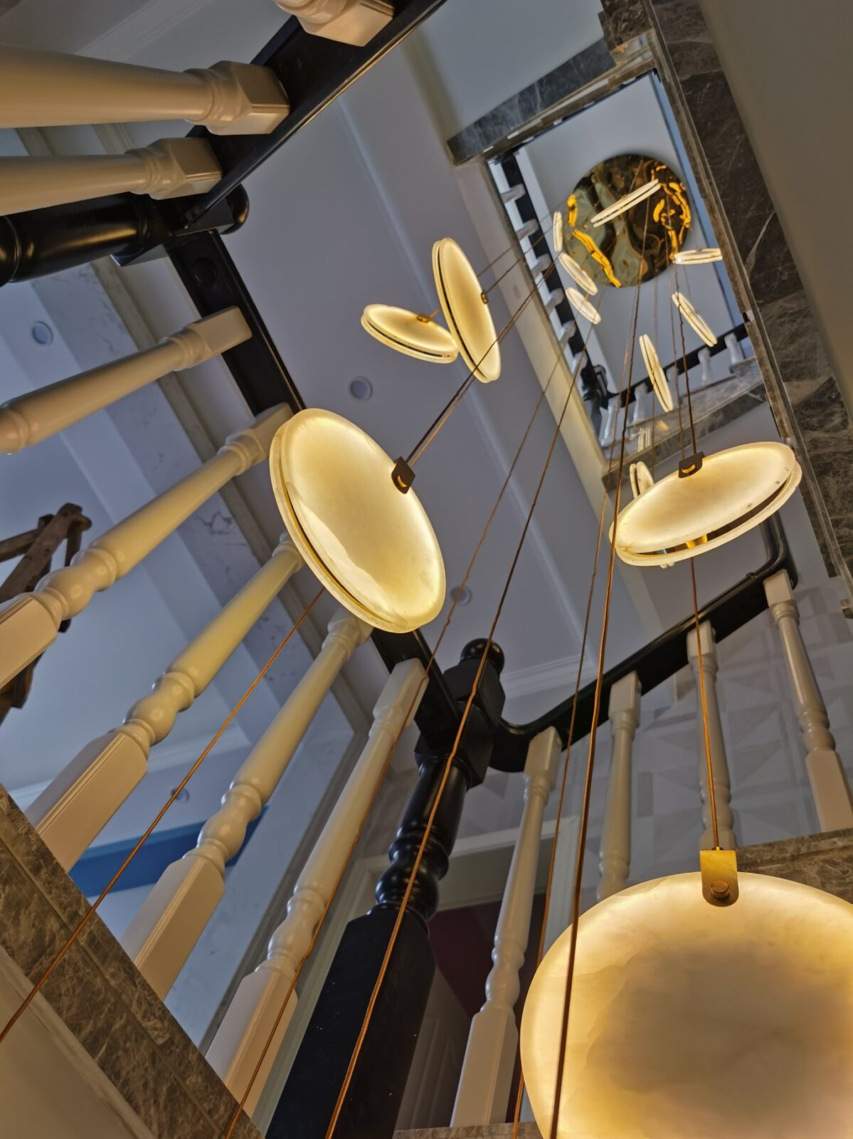 Lynore Alabaster Pendant Light