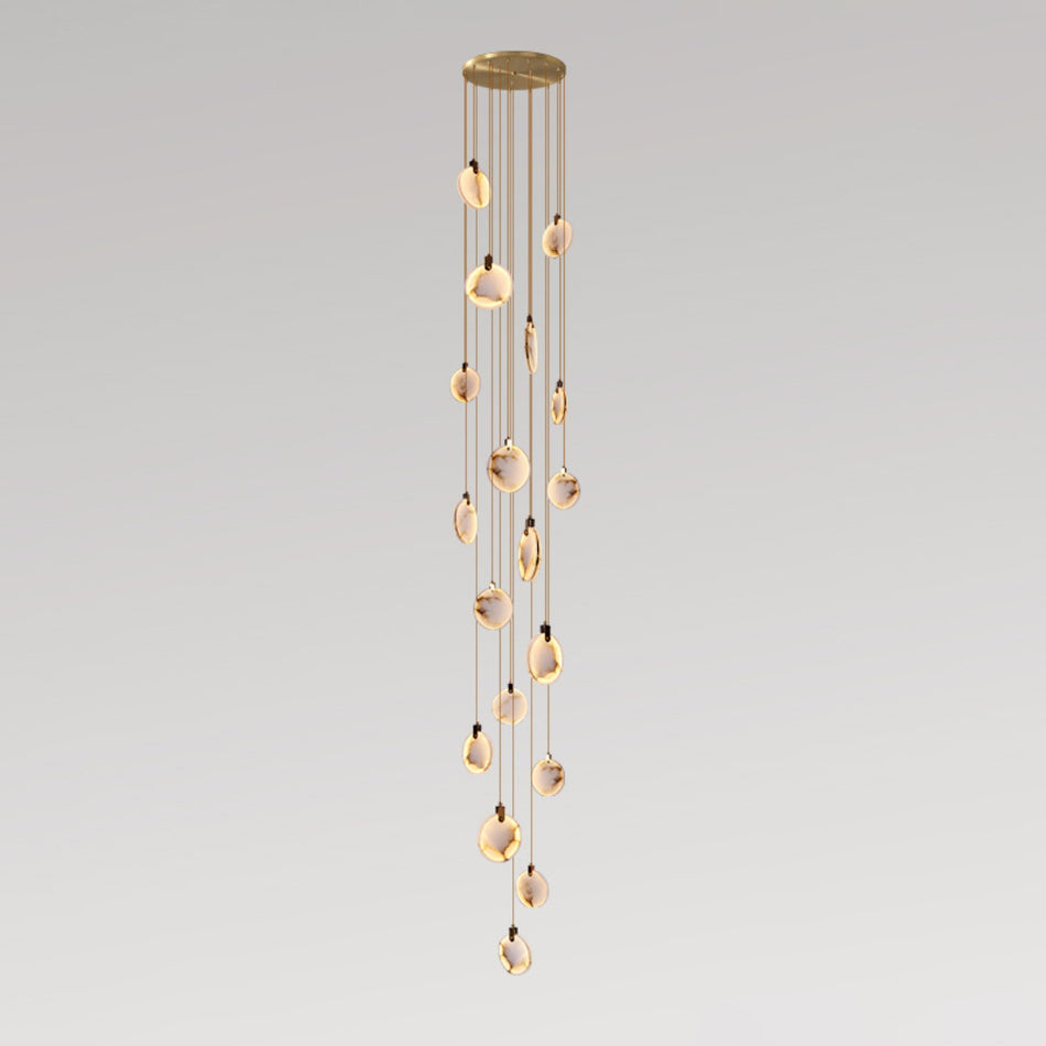 Lynore Alabaster Pendant Light