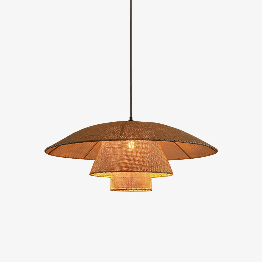 Arixu Rattan Vintage Pendant Lamp