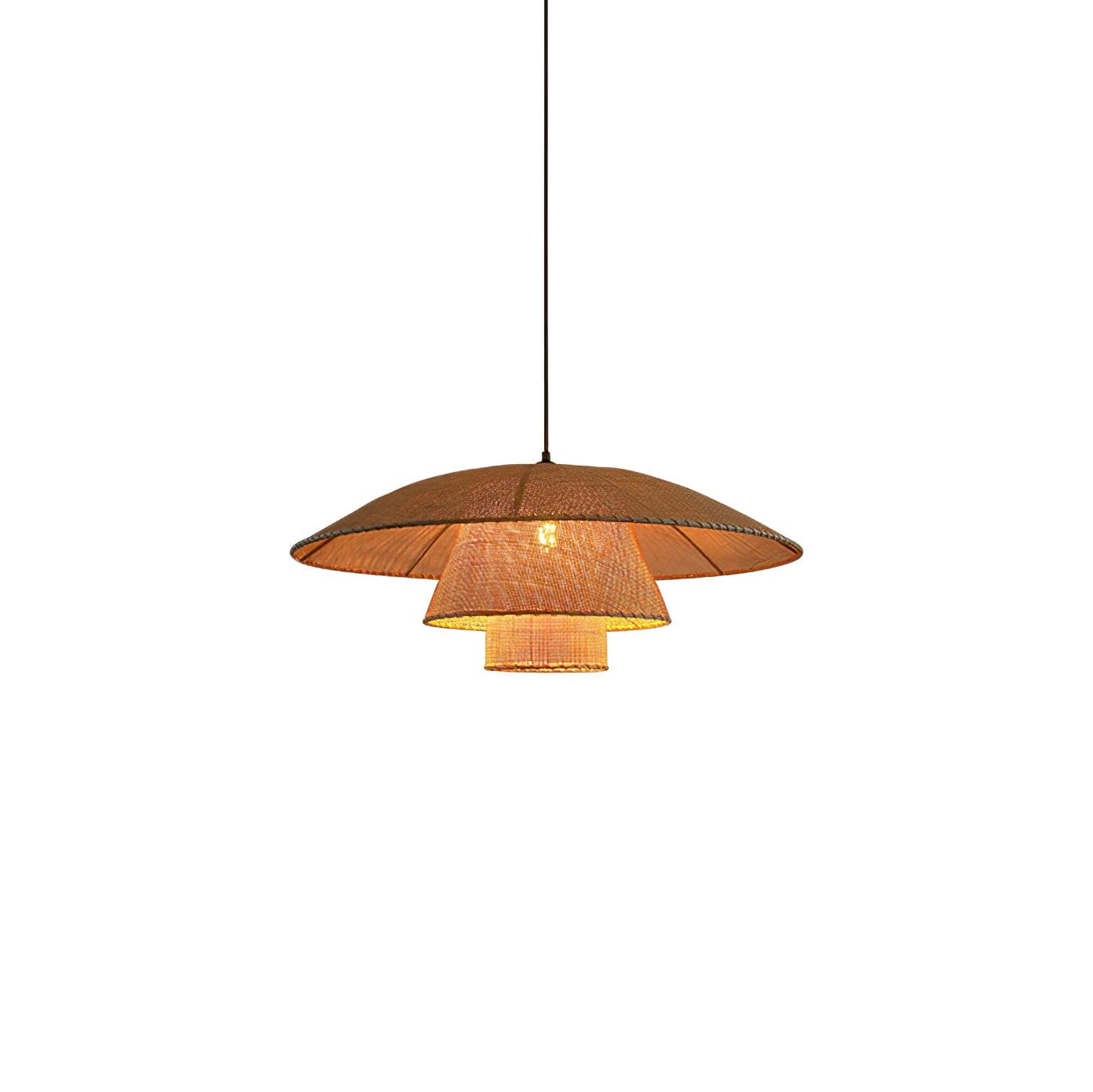 Arixu Rattan Vintage Pendant Lamp
