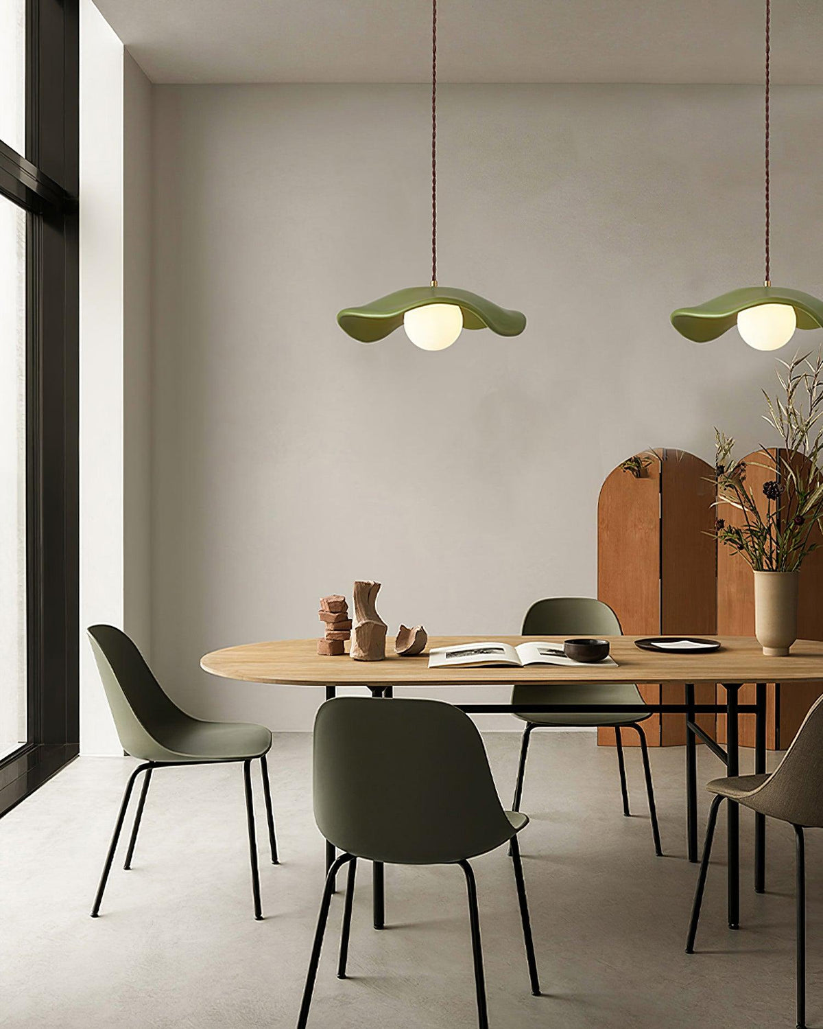 Fluid Organic Hats Pendant Lamp
