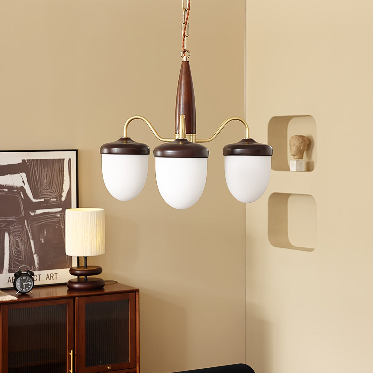 Calanora Chandelier Capsule Arm Rustic