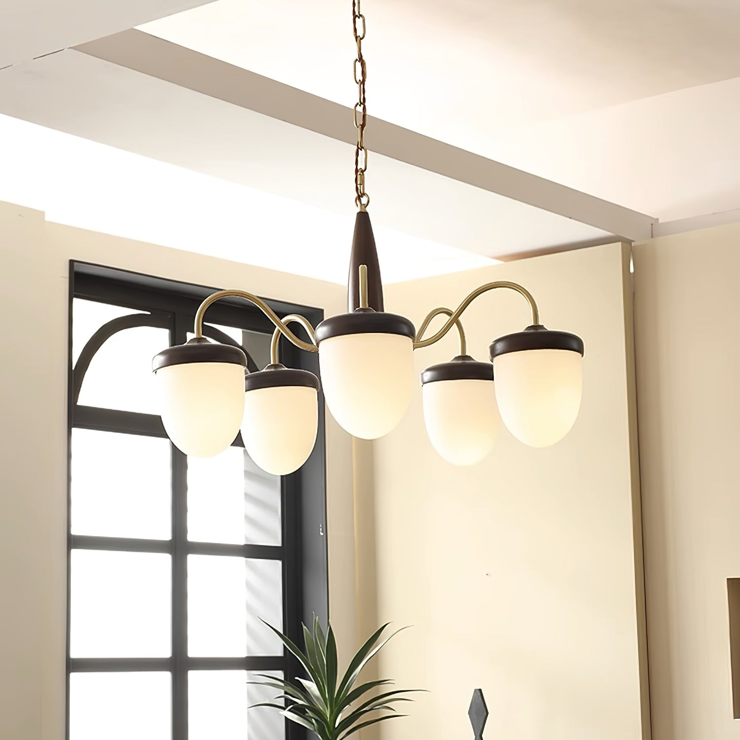 Calanora Chandelier Capsule Arm Rustic