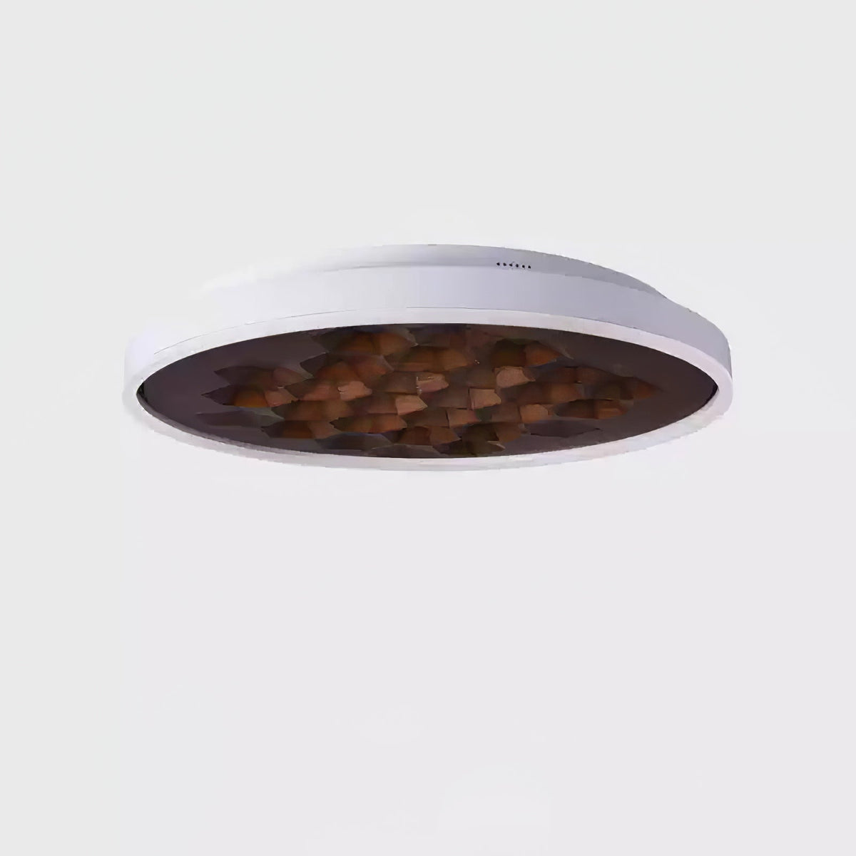 Cevynira Textured Bronze Flush Mount