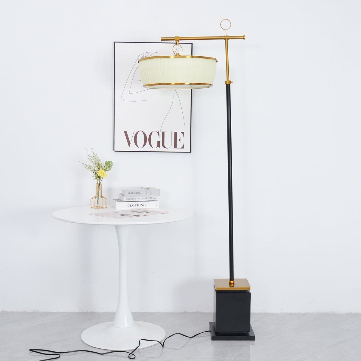 Socor Modern Fabric Floor Lamp