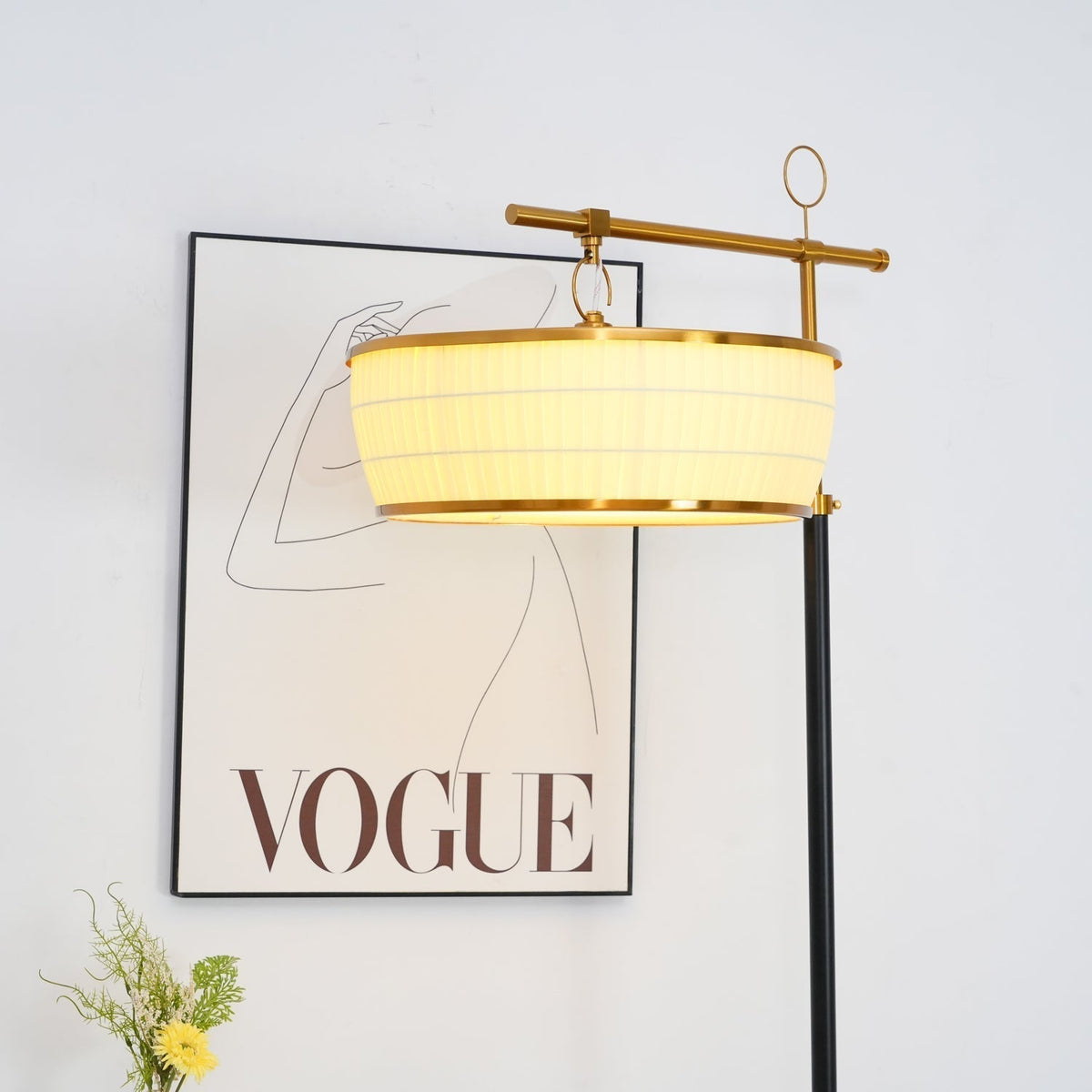 Socor Modern Fabric Floor Lamp