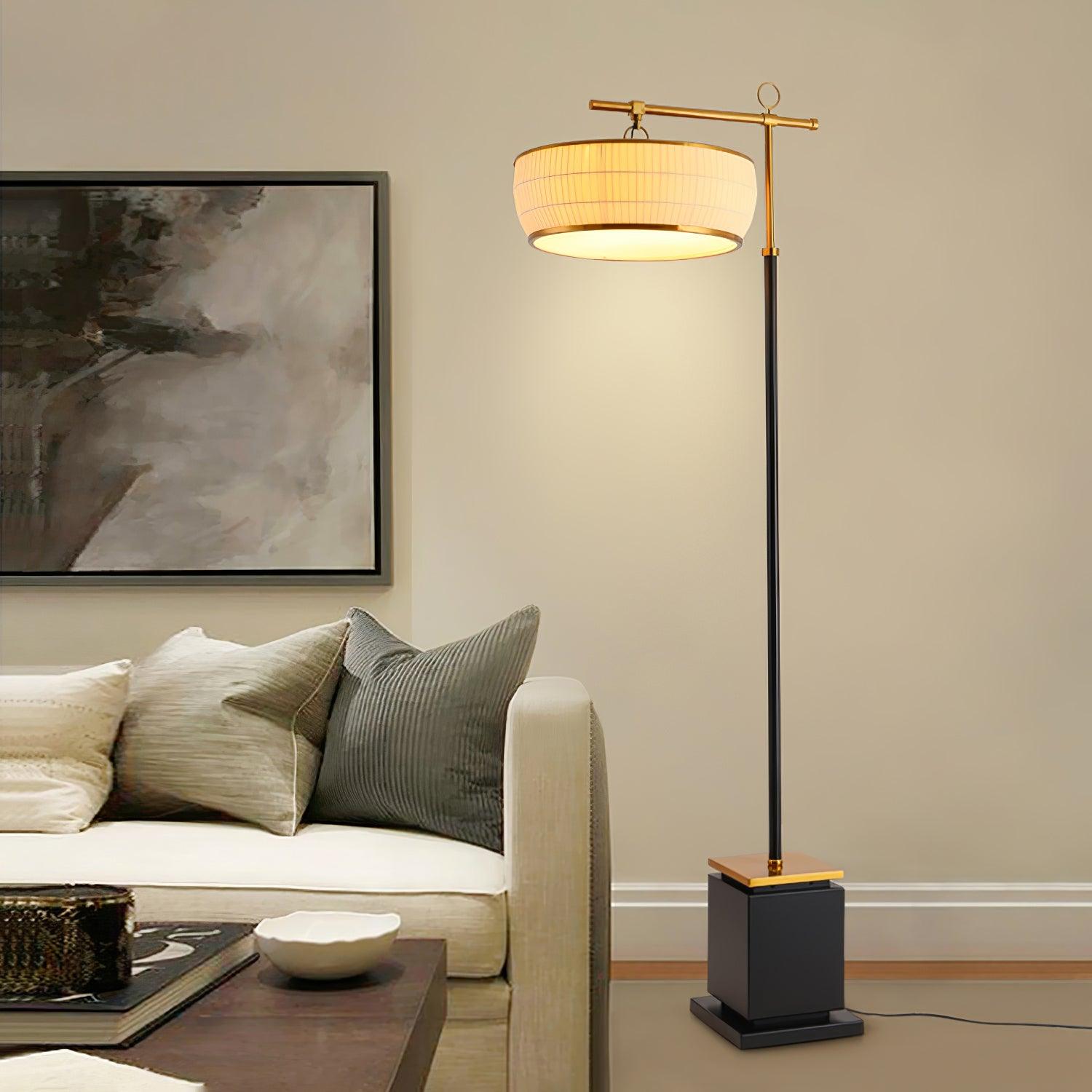 Socor Modern Fabric Floor Lamp