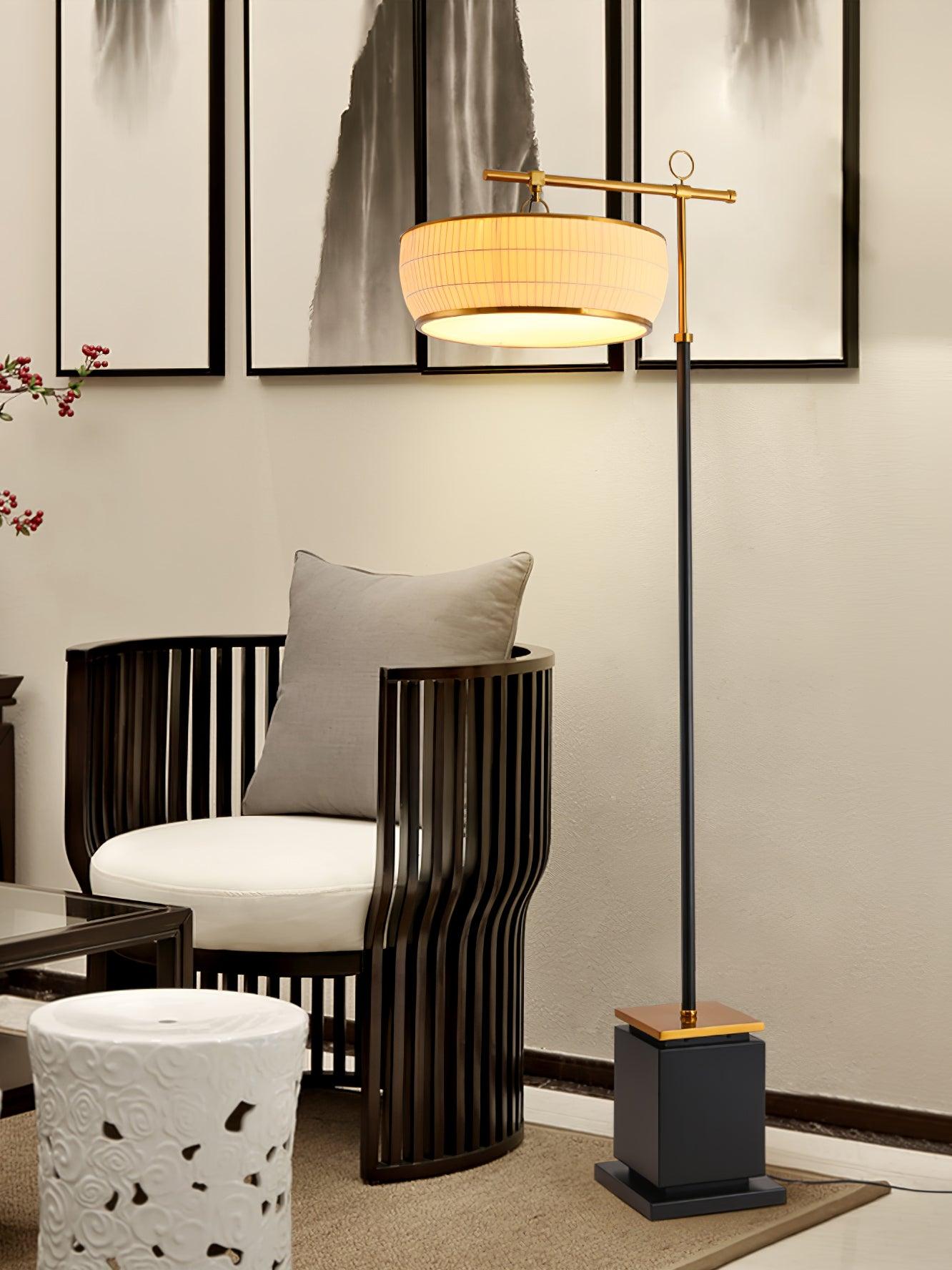 Socor Modern Fabric Floor Lamp
