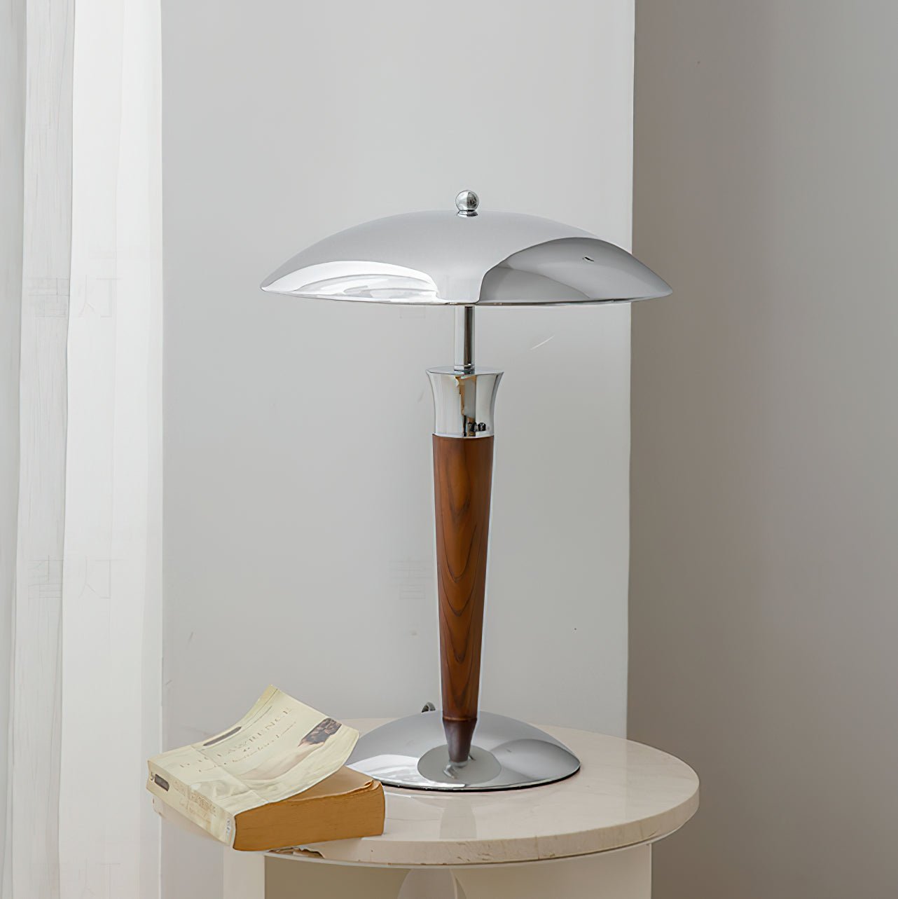Viraivelle Retro Chrome Floor Lamp
