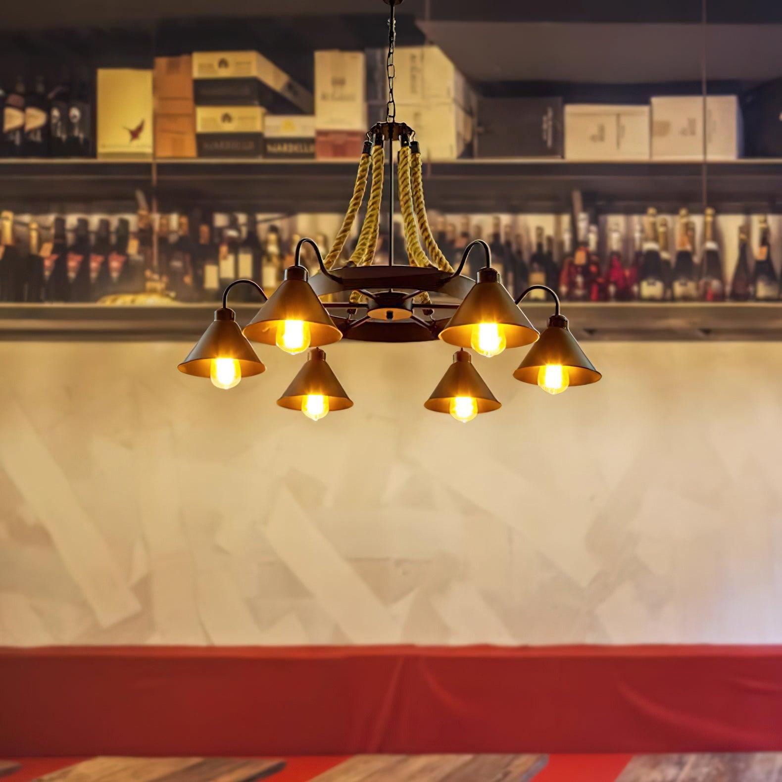Orelalelle Industrial Chandelier